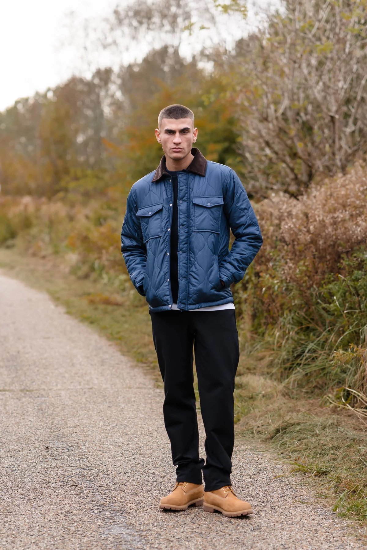 Steppjacke - Marineblau - Image 3