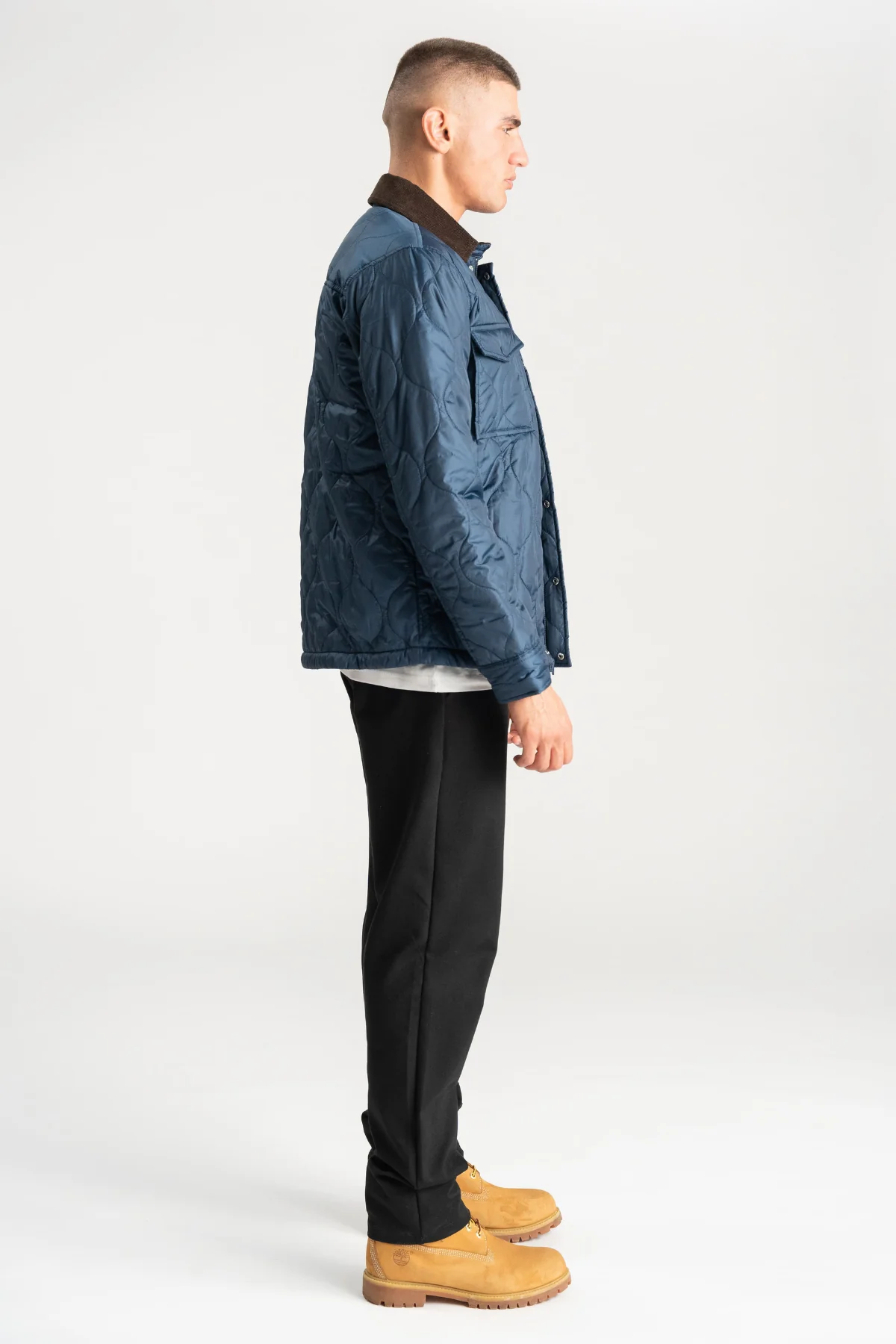 Steppjacke - Marineblau - Image 5