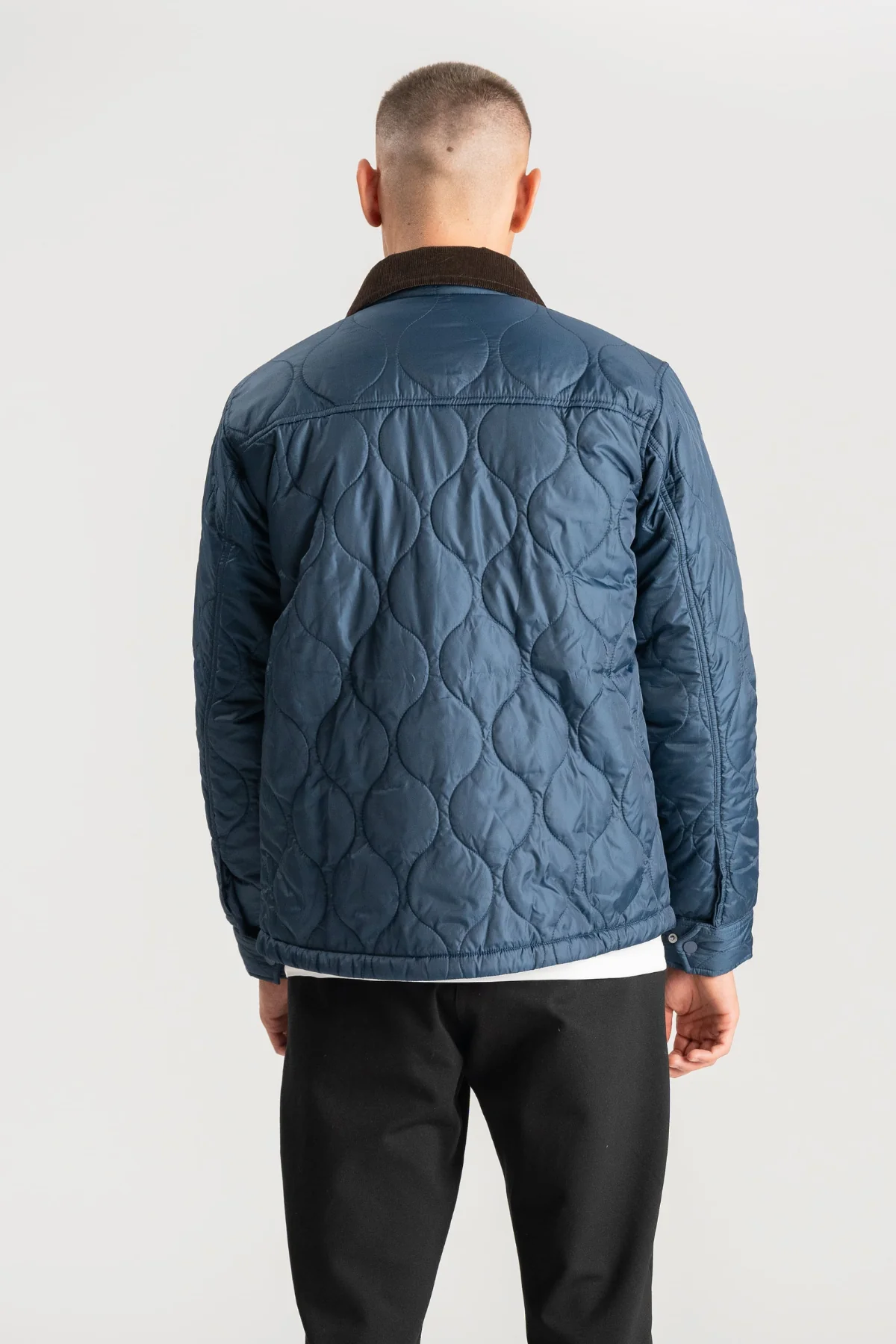 Steppjacke - Marineblau - Image 9