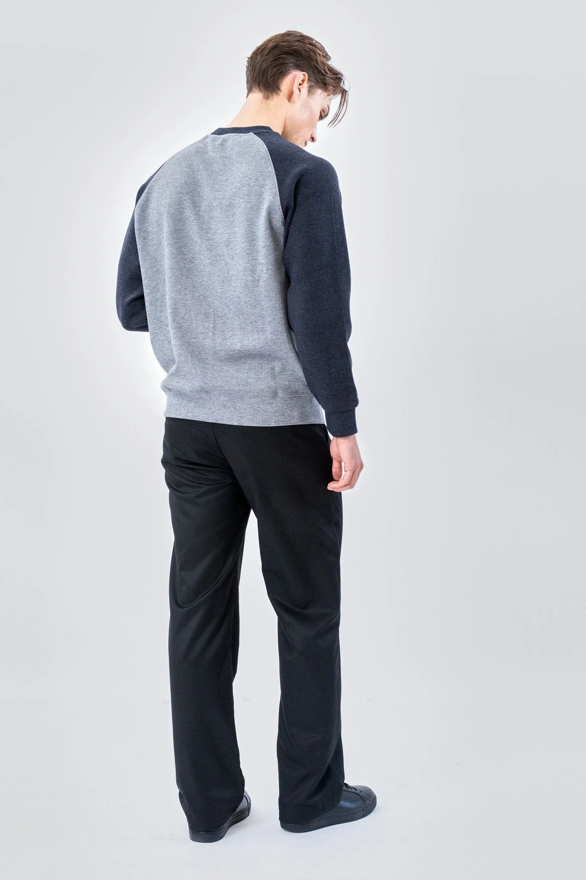Pullover mit Raglanärmeln – Aschgrau - Image 3
