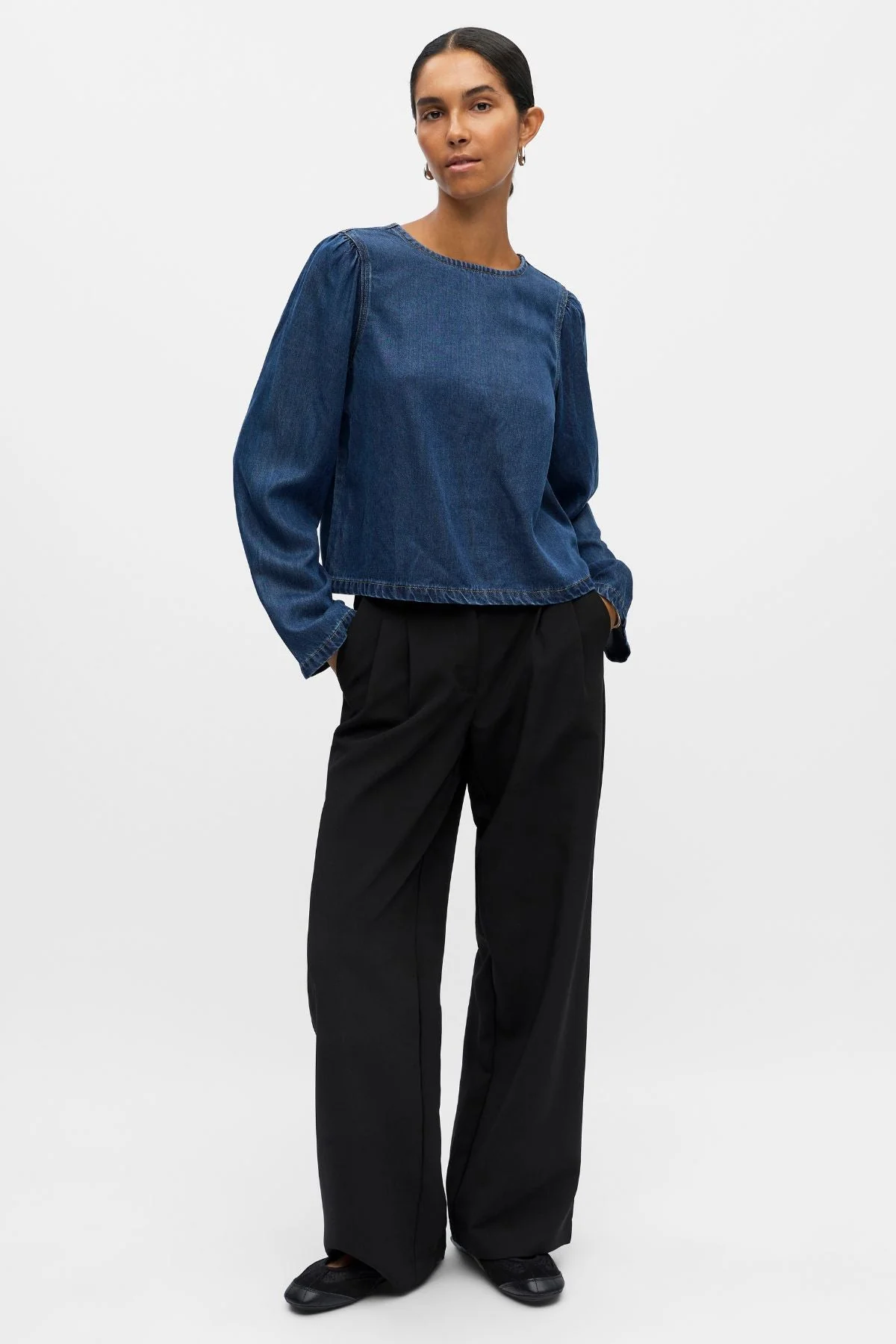 Rahmen oben - dunkelblauer Denim - Image 2