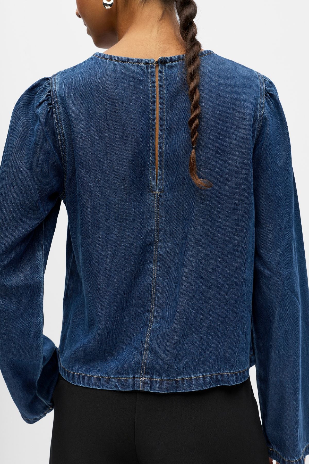 Rahmen oben - dunkelblauer Denim - Image 4