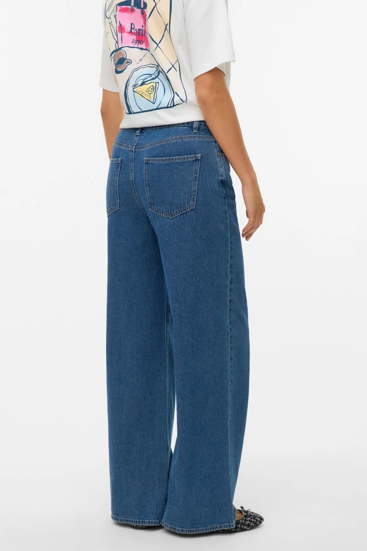 Remy Wide Jeans – Mittelblauer Denim - Image 4