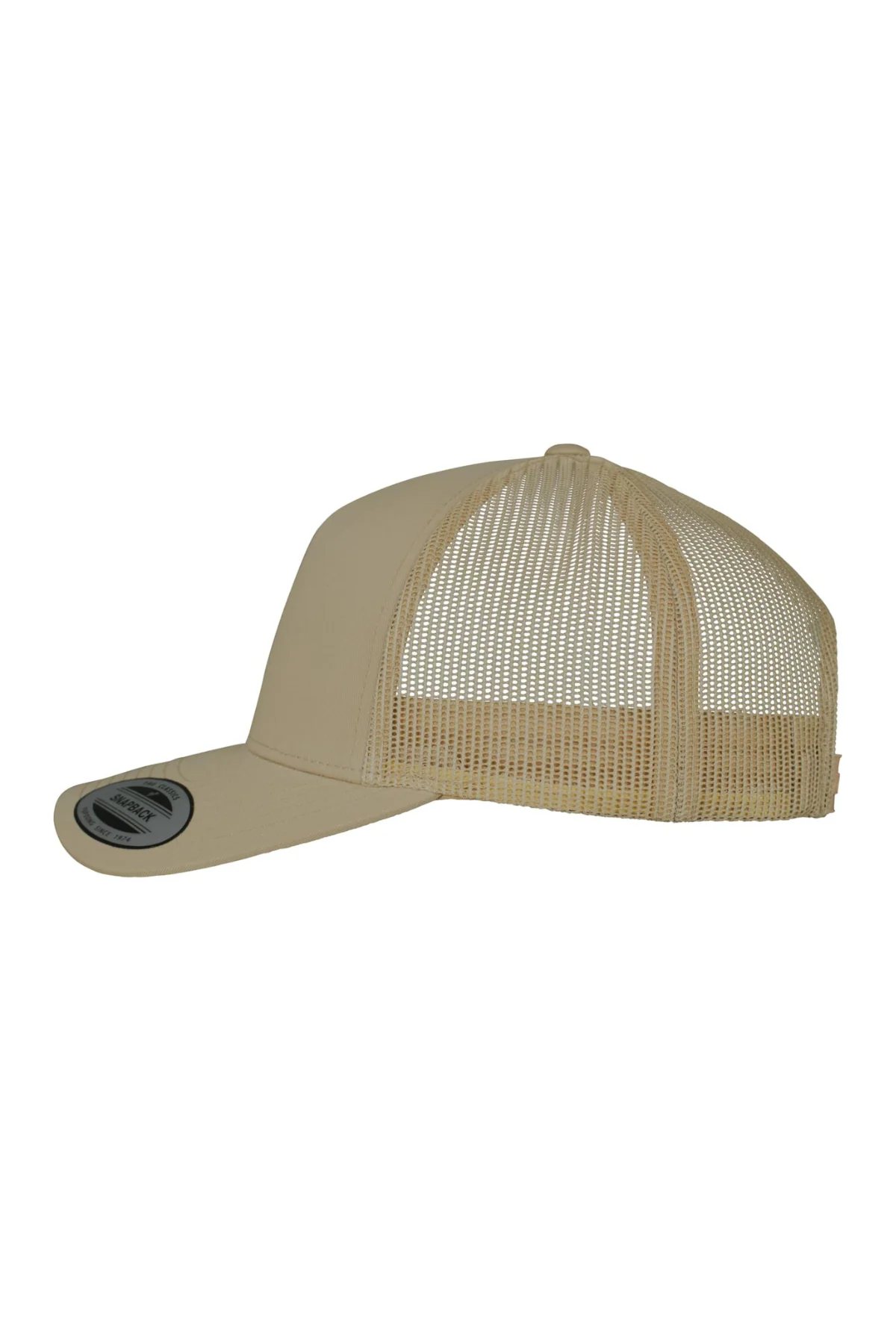 Retro Trucker Cap - Khaki - Image 8