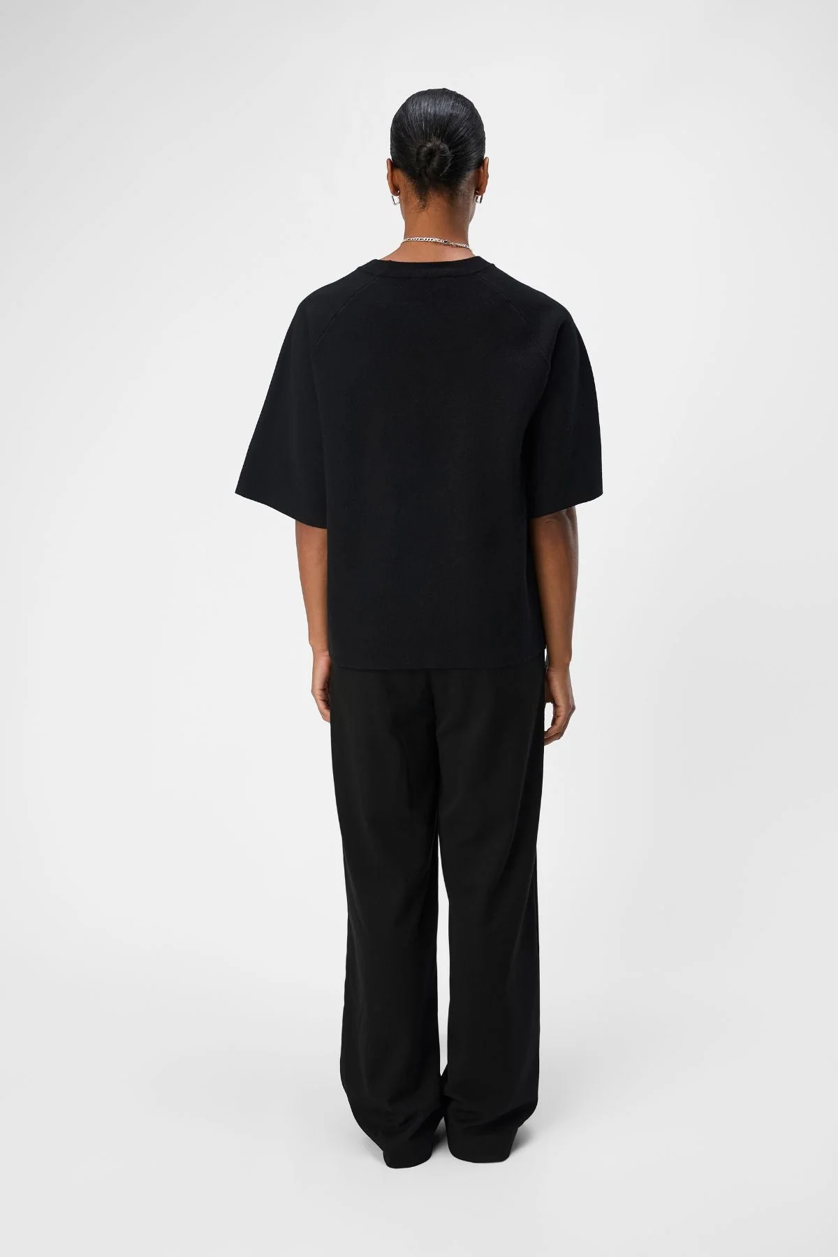Reynard 2/4-Strickpullover - Schwarz - Image 3