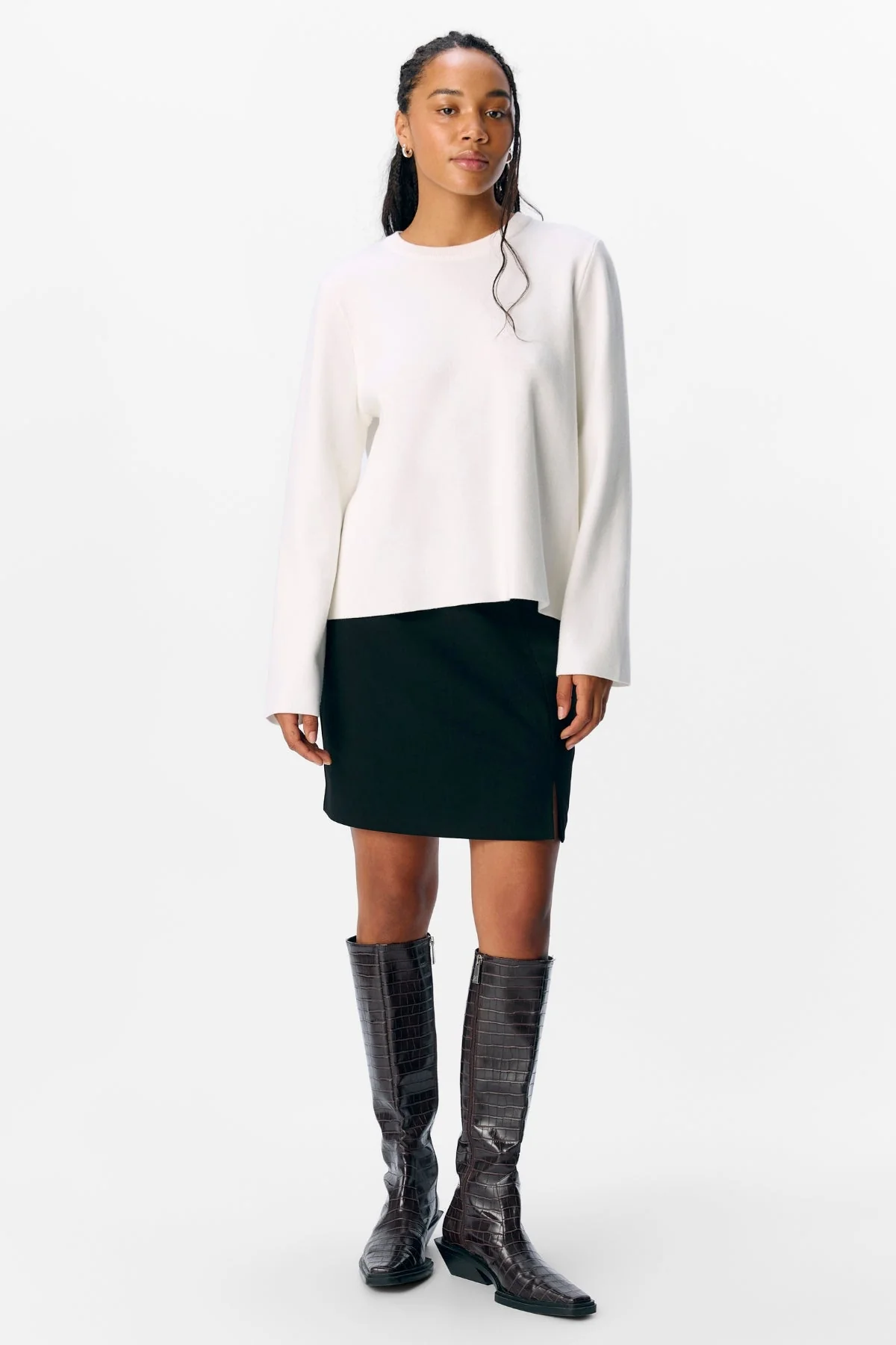 Reynard O-Neck Pullover – Cloud Dancer - Image 2