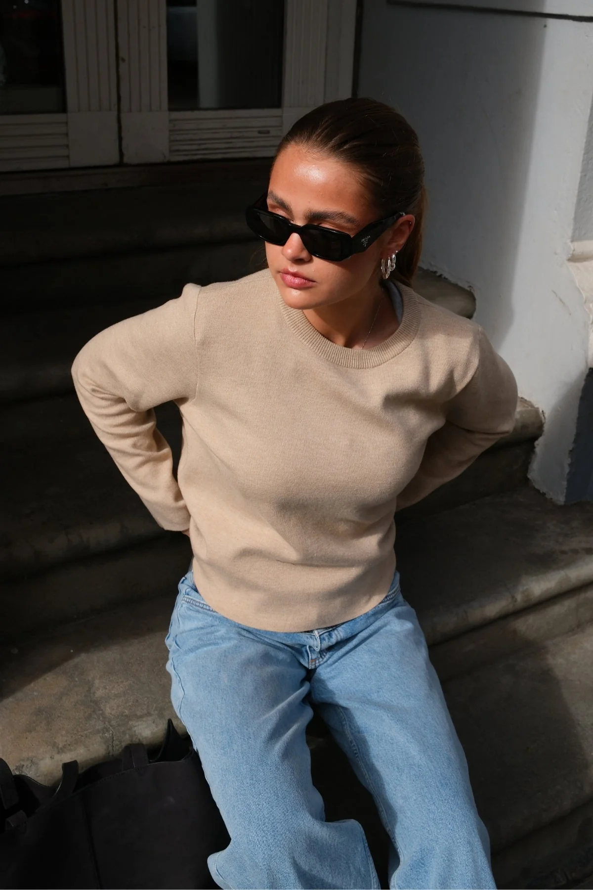 Reynard O -Neck Pullover - Humus - Image 3