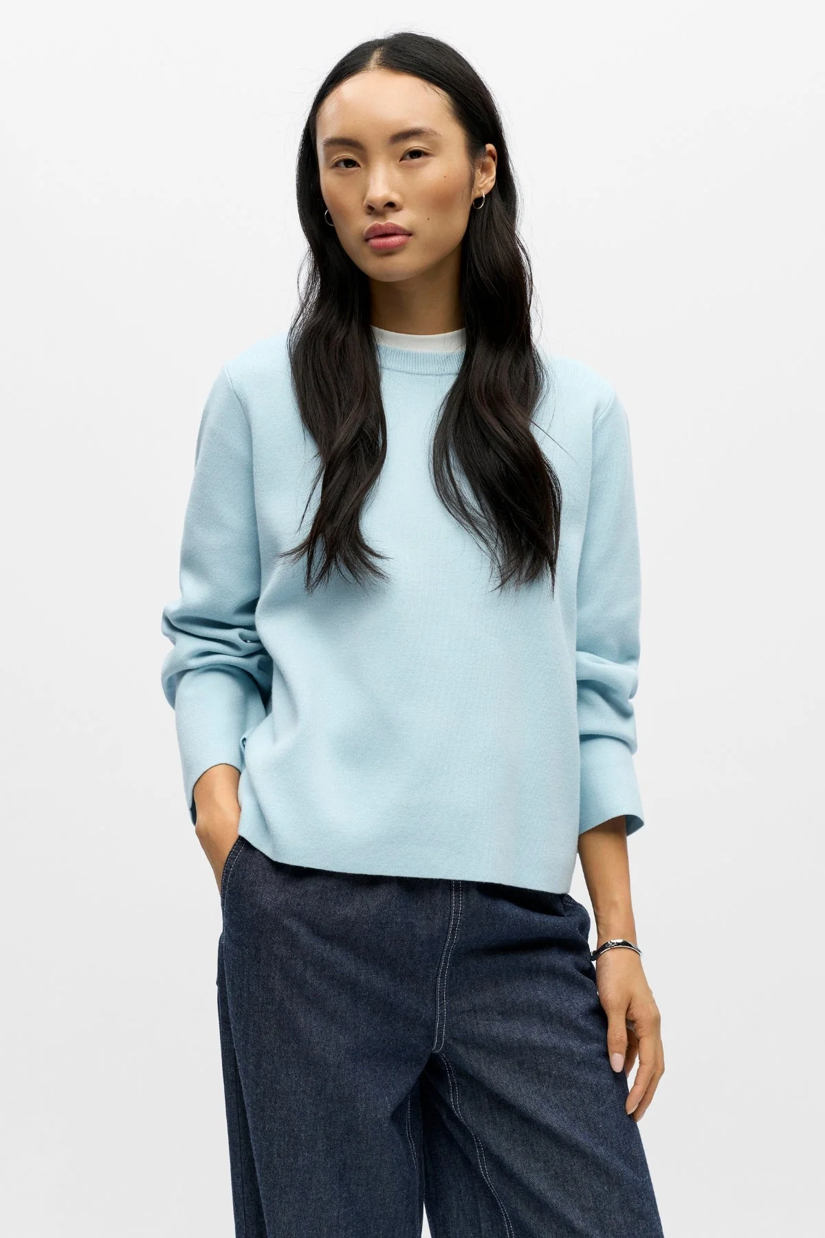 Reynard O-Neck Pullover - Winter Sky