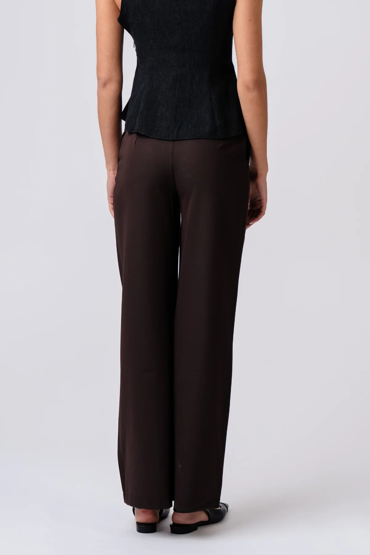 Rosalie Wide Pants - Braun - Image 5