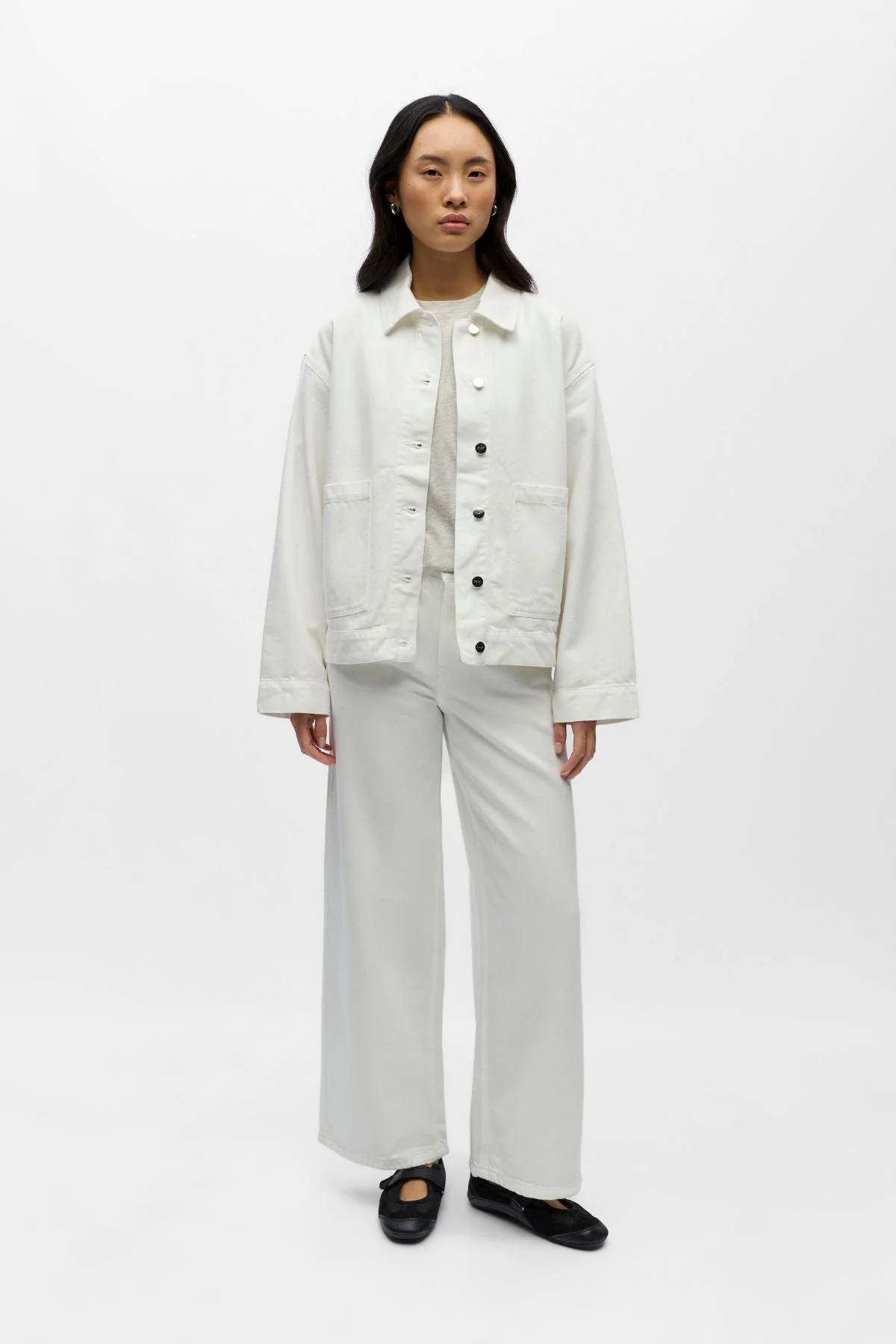 Rosie Overshirt – Cloud Dancer - Image 2