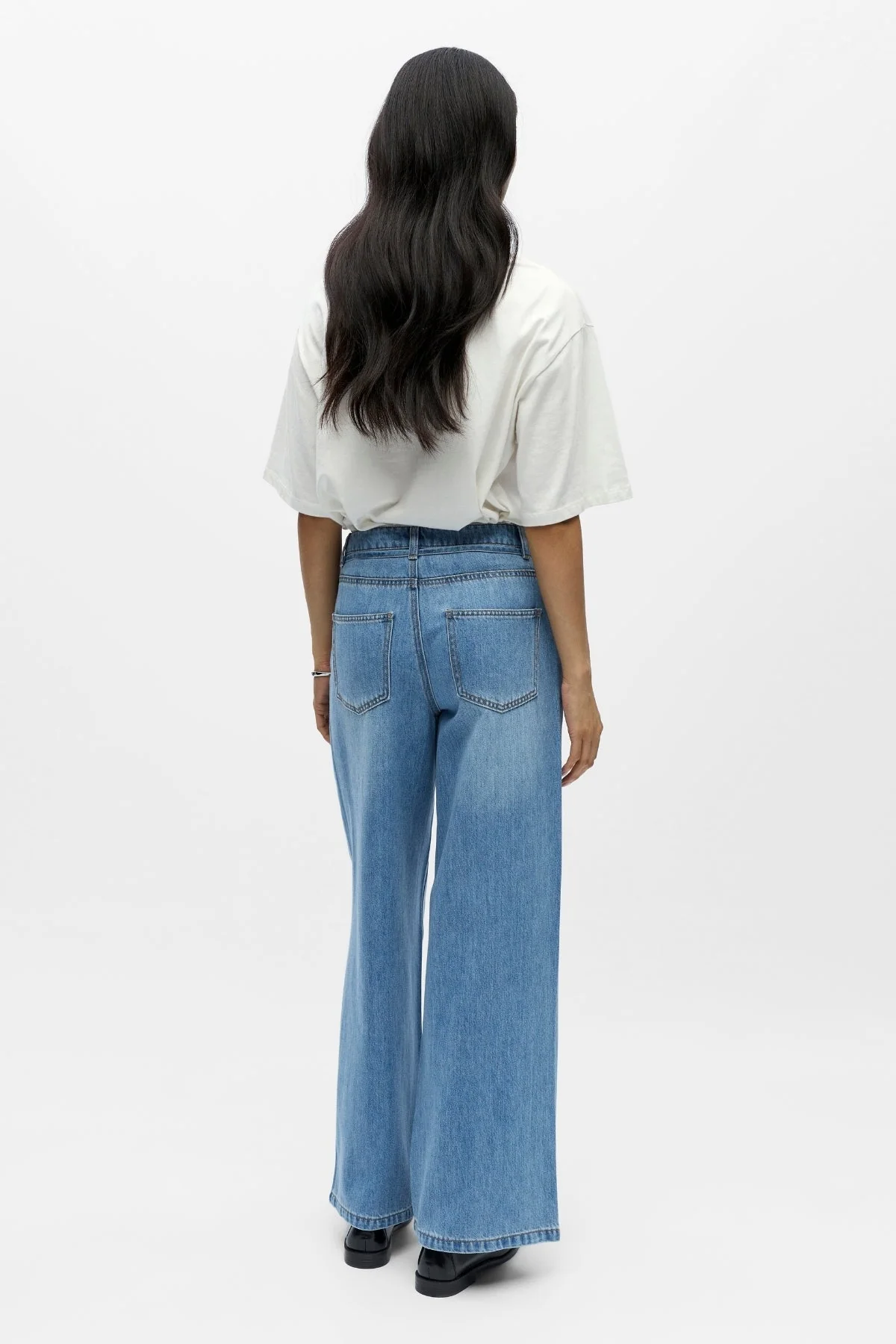 Rosie Wide Jeans – Hellblauer Denim - Image 4