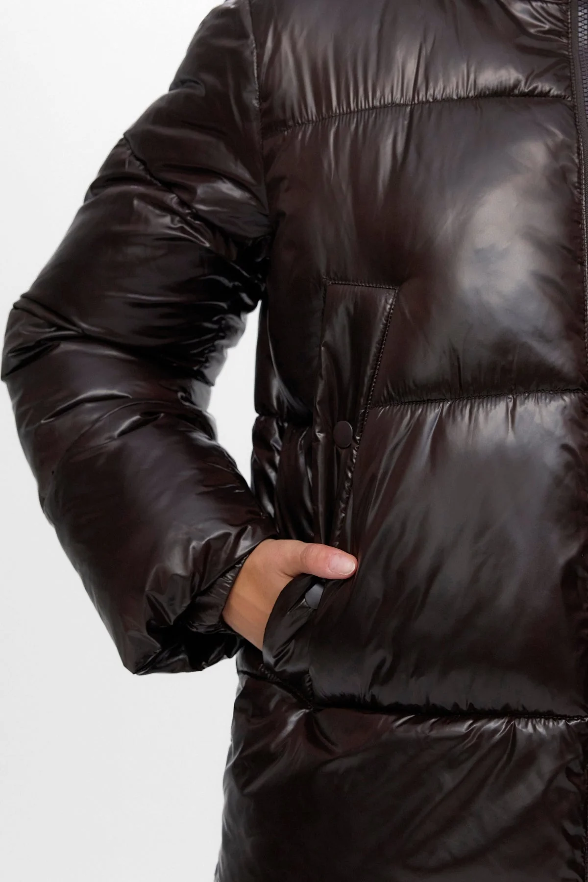 Kurze Jacke Sabrina – Schokoladentorte - Image 3