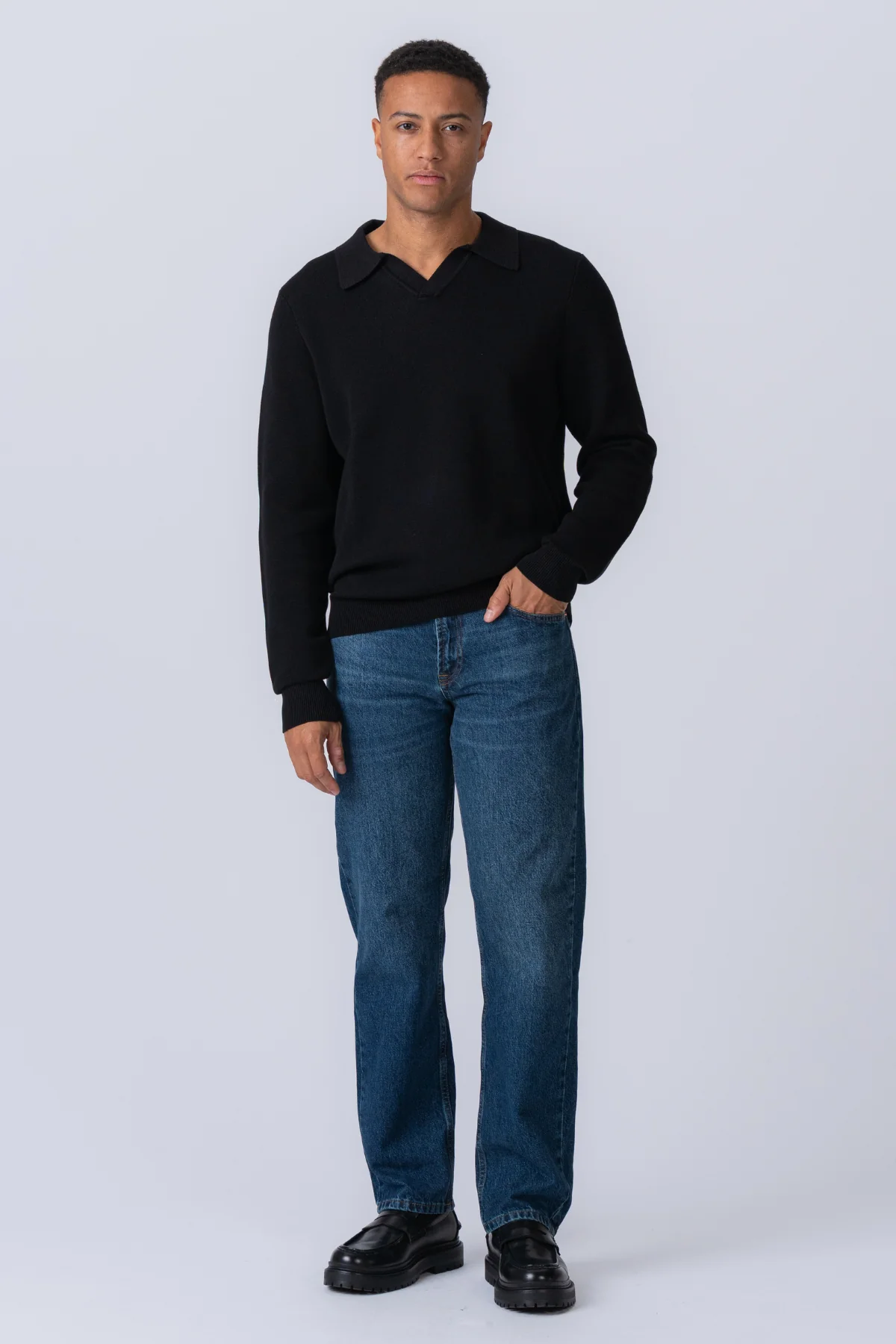 Samuel Polo -Strick - Schwarz - Image 8