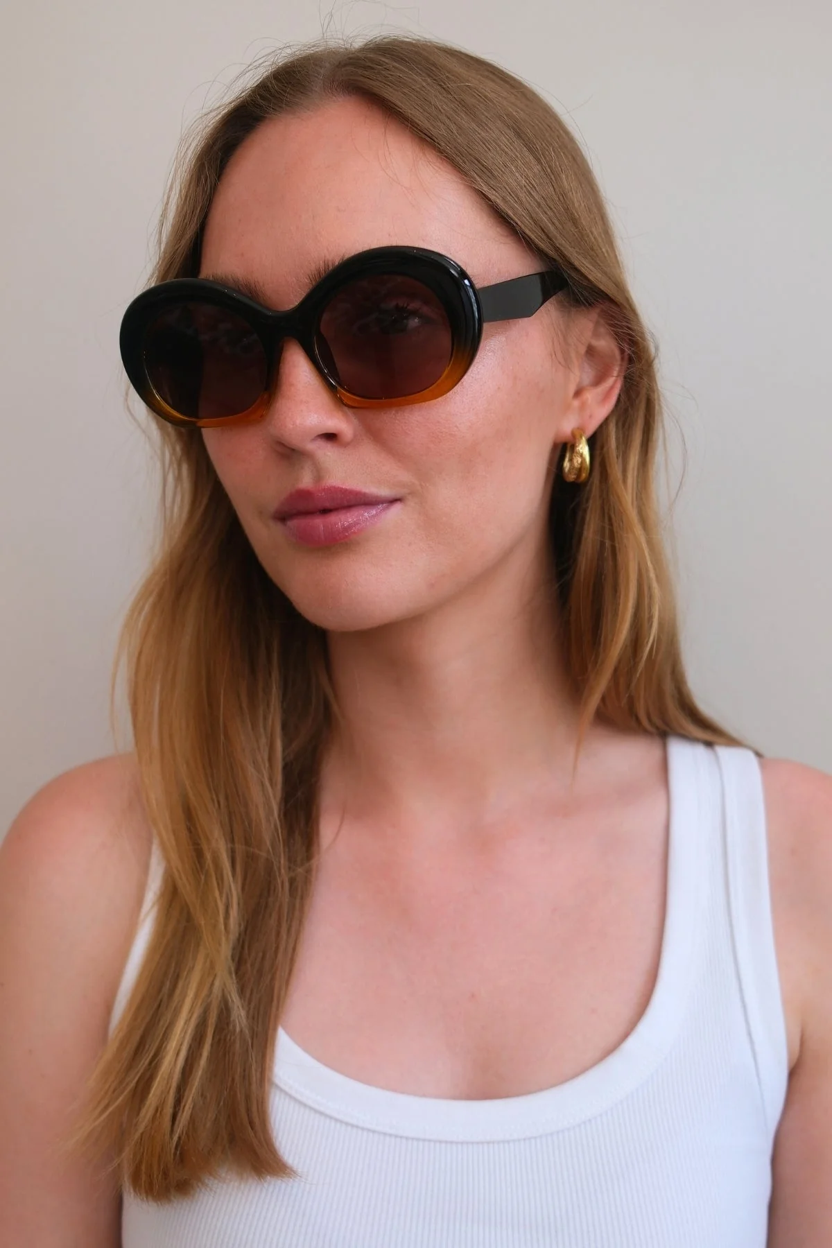 Sara Sonnenbrille - Schwarz/Hellbraun - Image 2