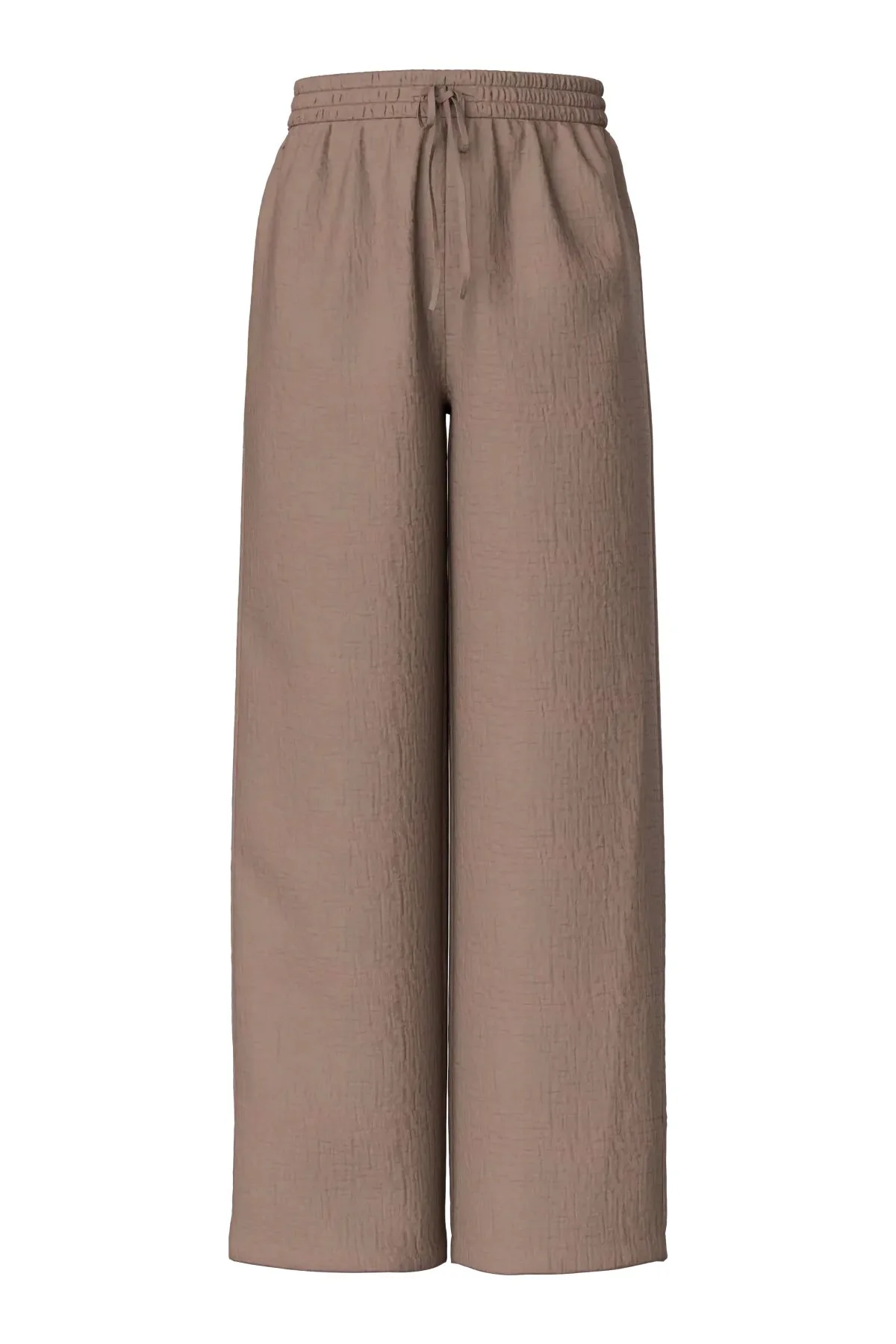 Sastina High-Waisted Wide Pants - Kaffeequarz