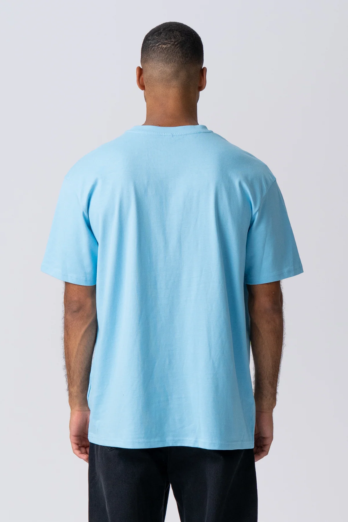 Schwer Oversized T -Shirt - Baltischblau - Image 4