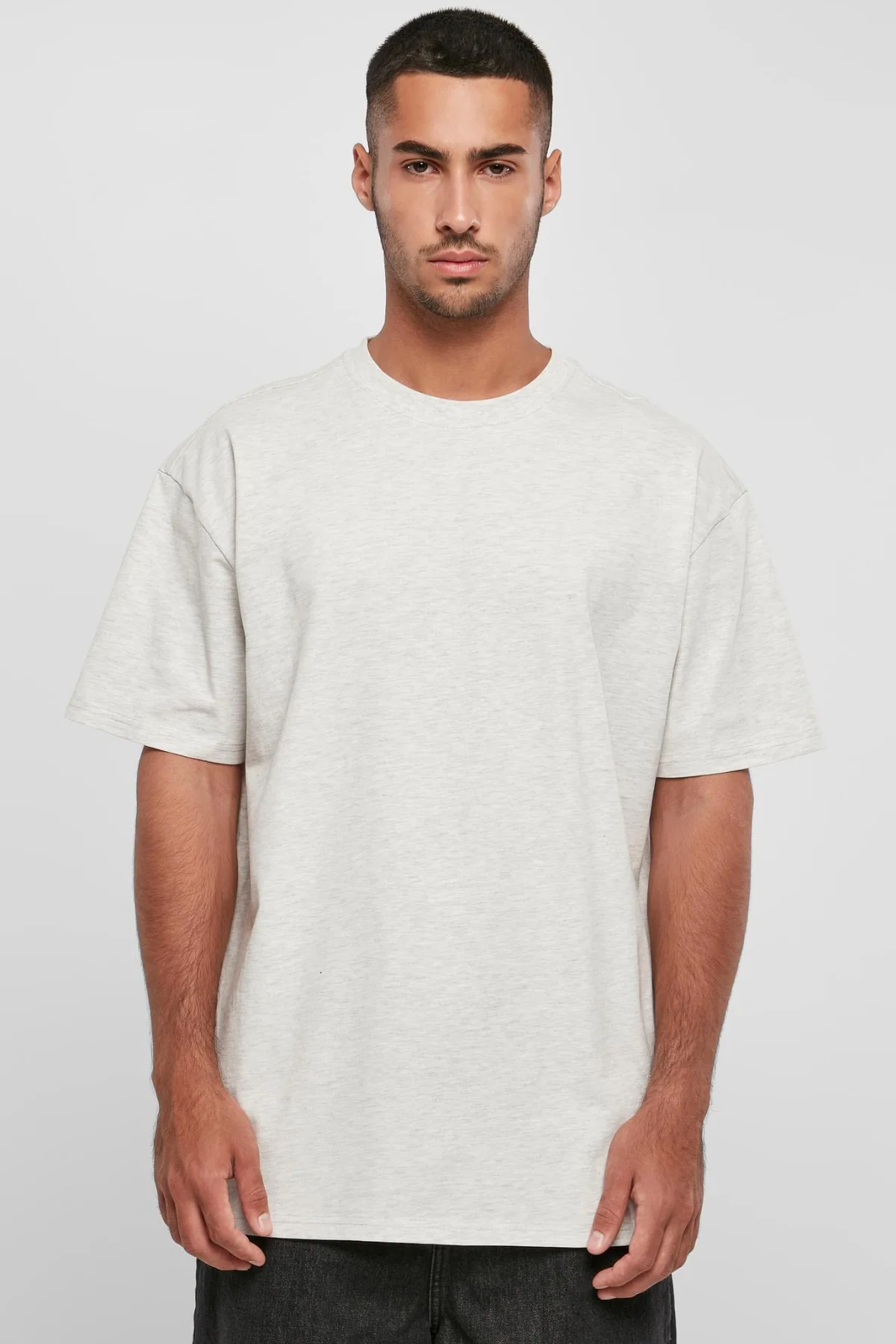 Schwer Oversized T -Shirt - hellgrau