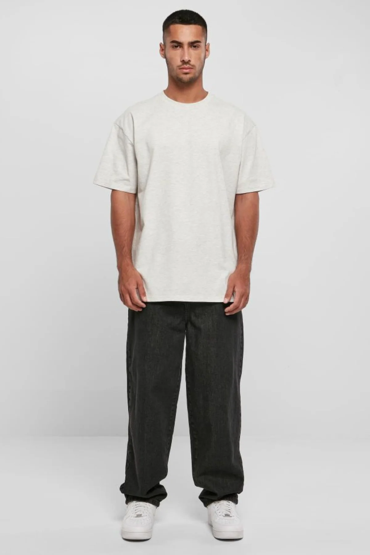 Schwer Oversized T -Shirt - hellgrau - Image 2