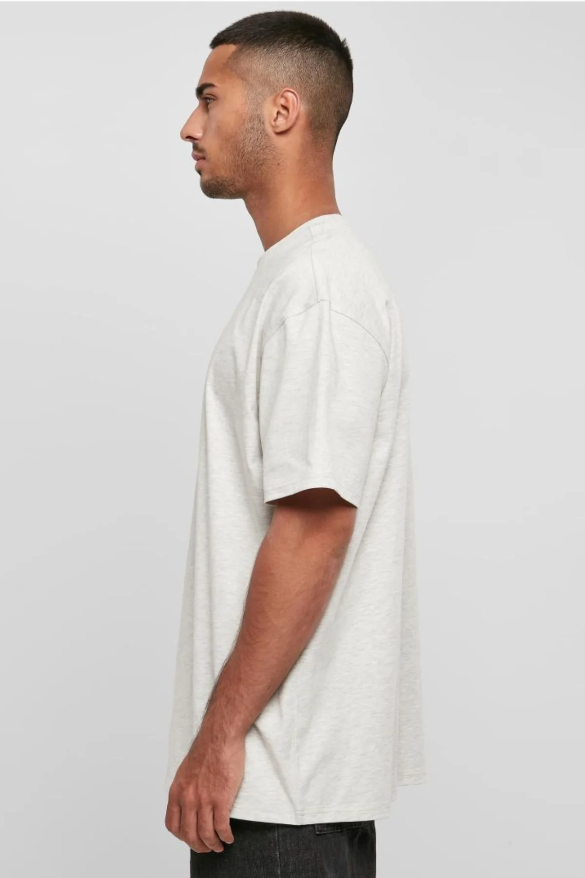 Schwer Oversized T -Shirt - hellgrau - Image 3