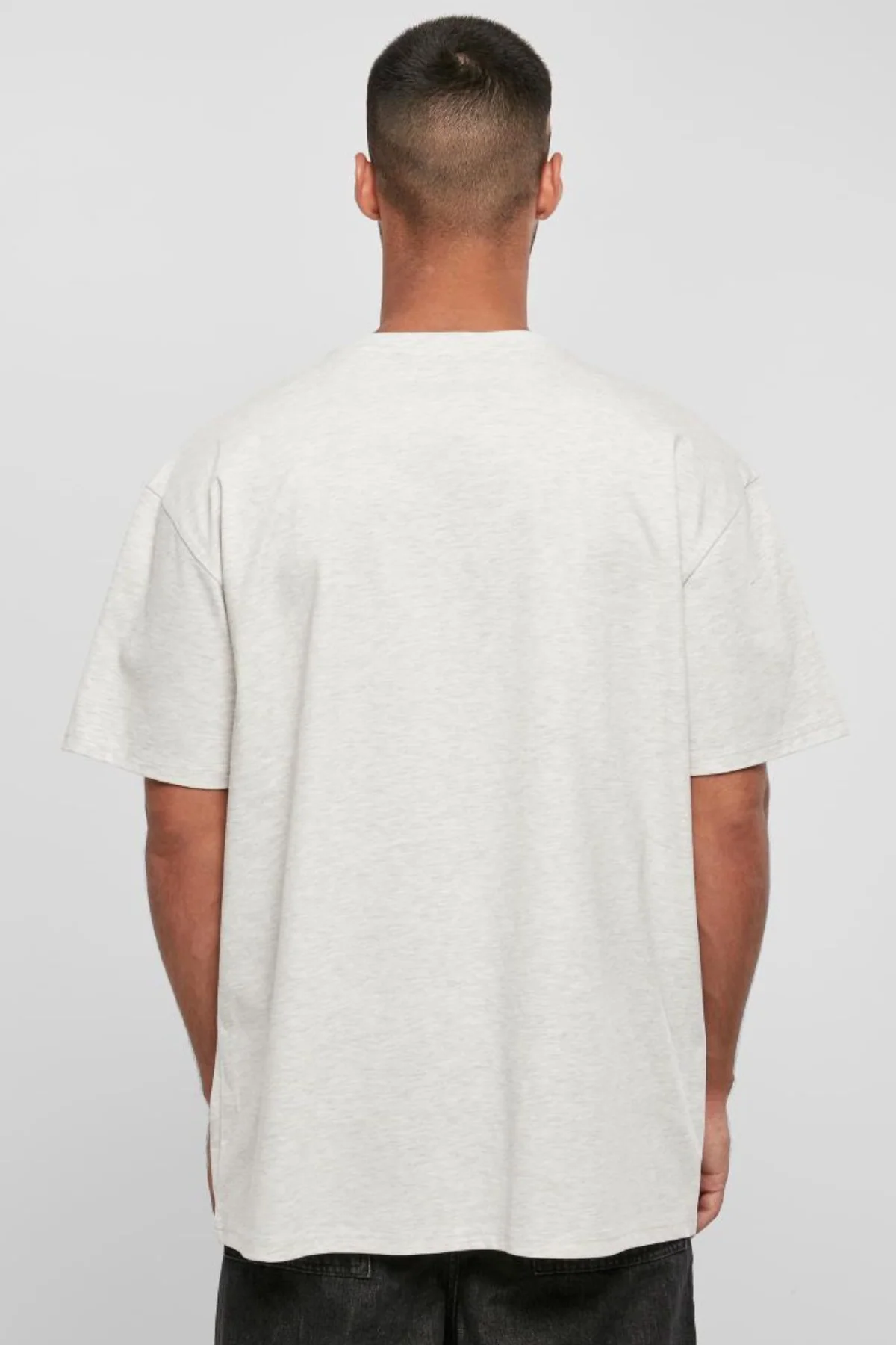 Schwer Oversized T -Shirt - hellgrau - Image 4