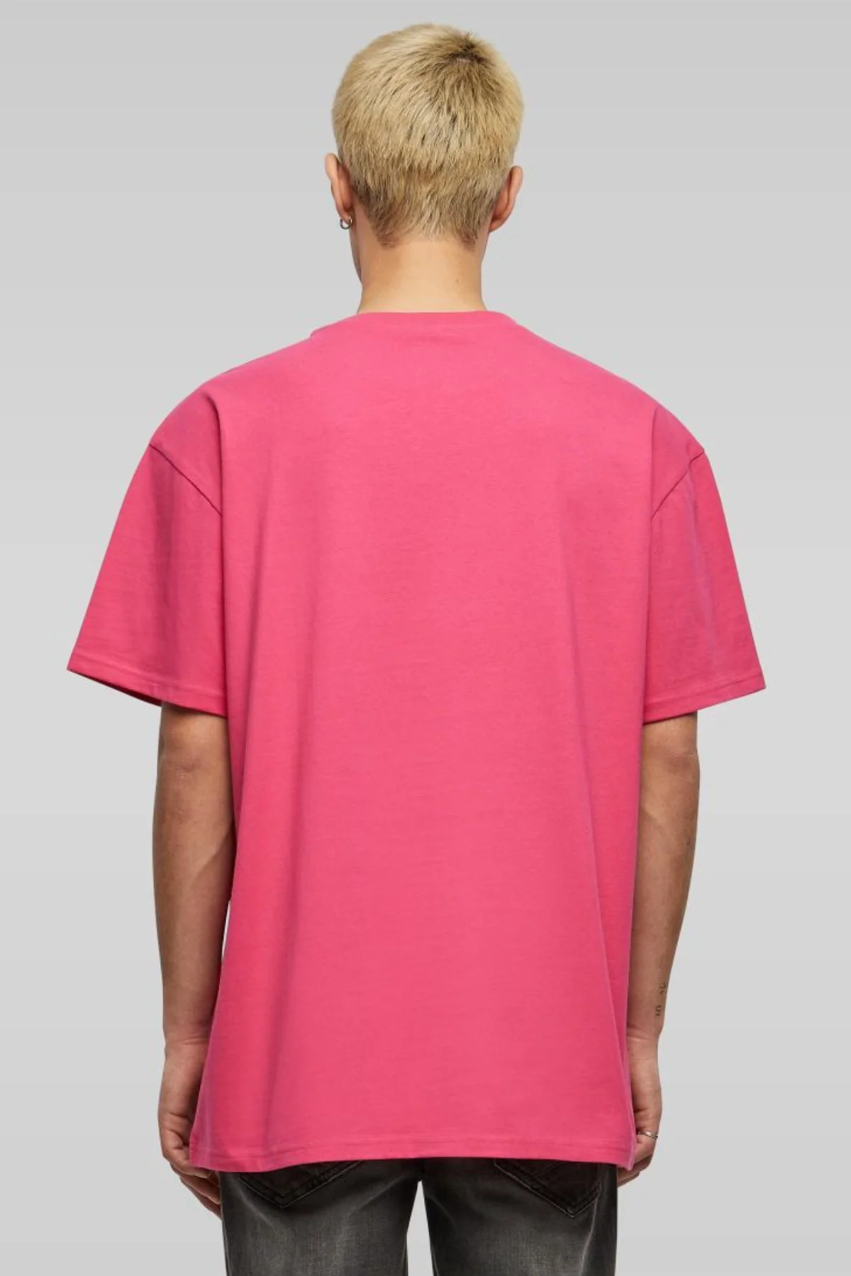 Schwer Oversized T -Shirt - Hibiskus Pink - Image 2