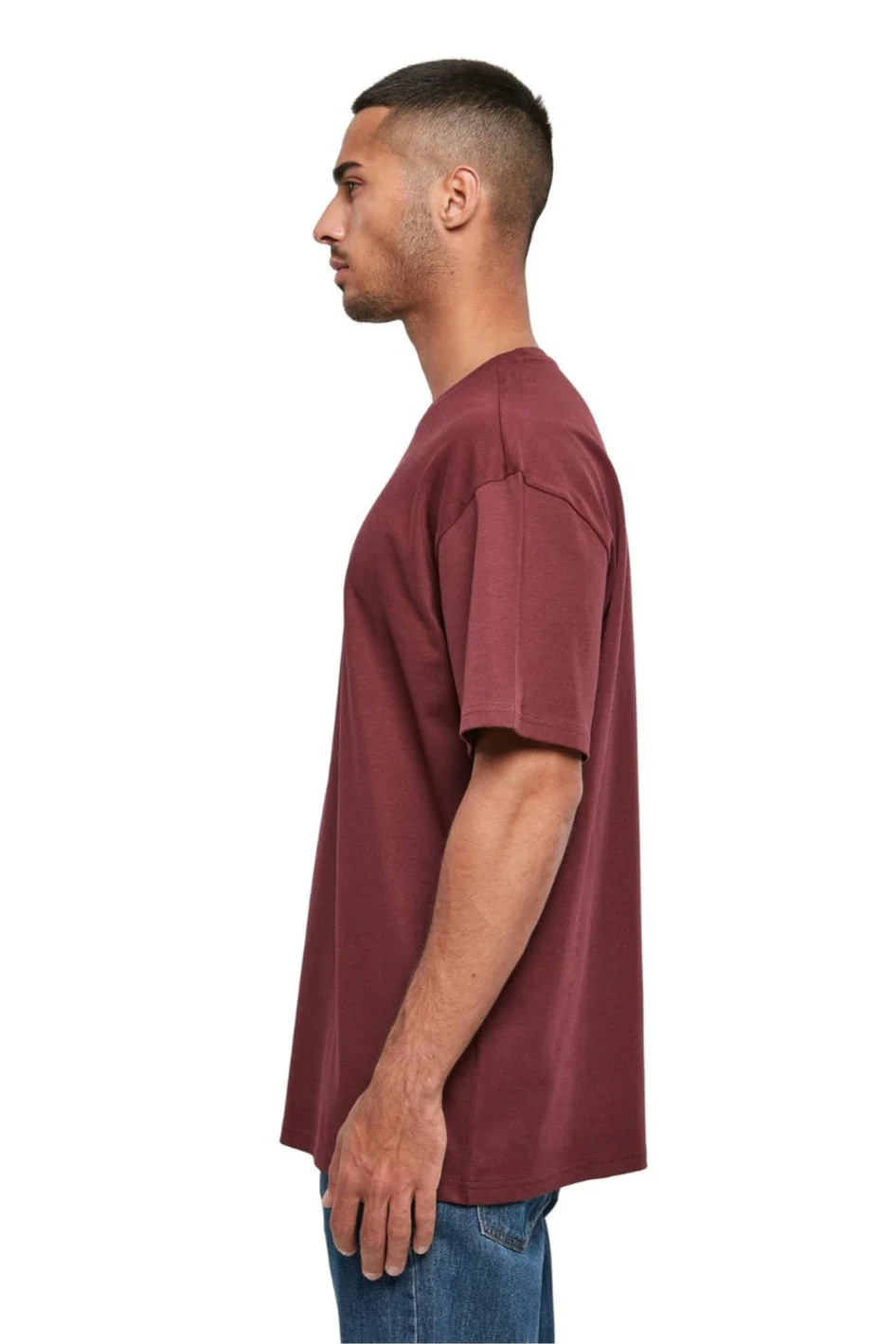 Schwer Oversized T -Shirt - Kirsche - Image 3