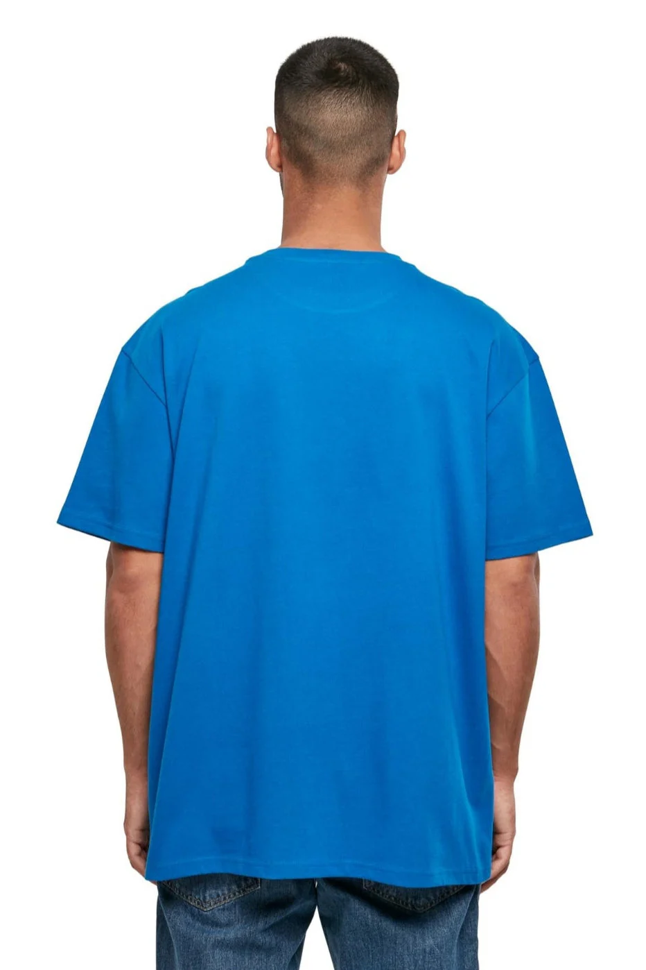 Schwer Oversized T -Shirt - Kobaltblau - Image 2