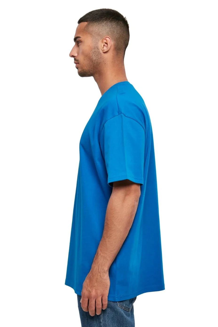Schwer Oversized T -Shirt - Kobaltblau - Image 3