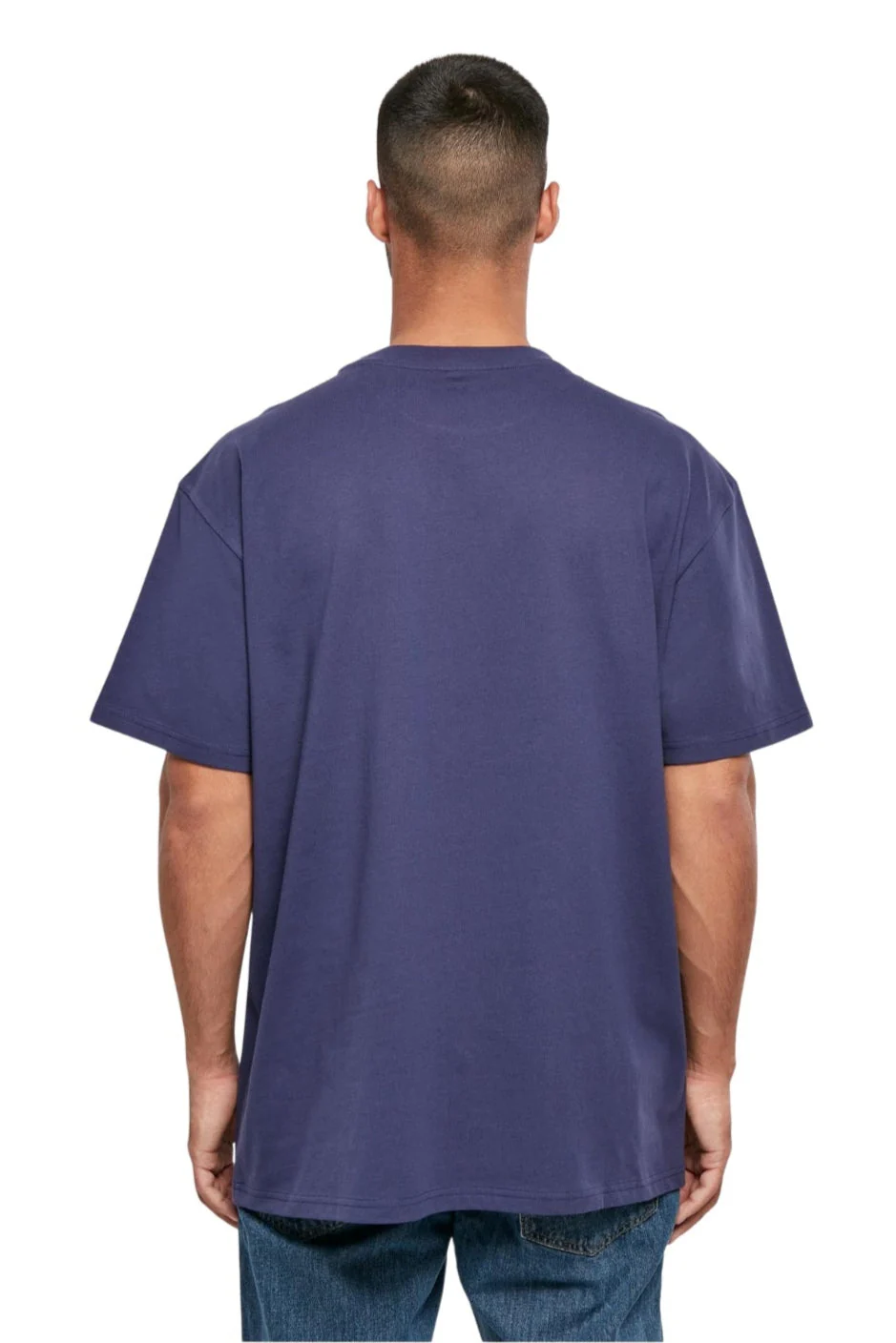 Schwer Oversized T -Shirt - Leichte Marine - Image 2