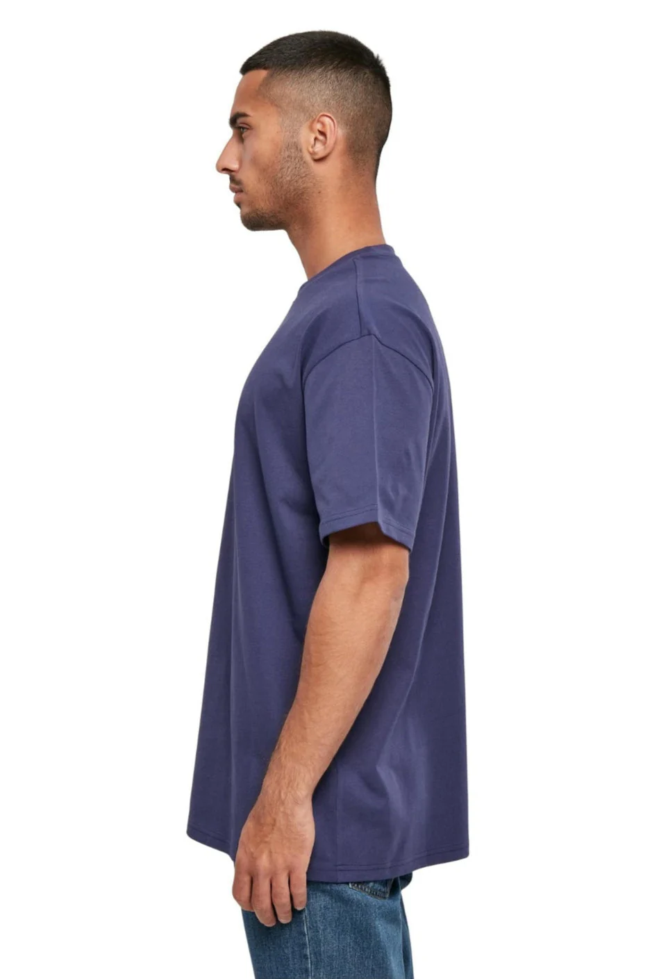Schwer Oversized T -Shirt - Leichte Marine - Image 3