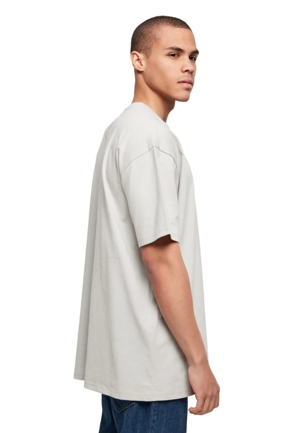 Schwer Oversized T -Shirt - leichtes Asphalt - Image 3