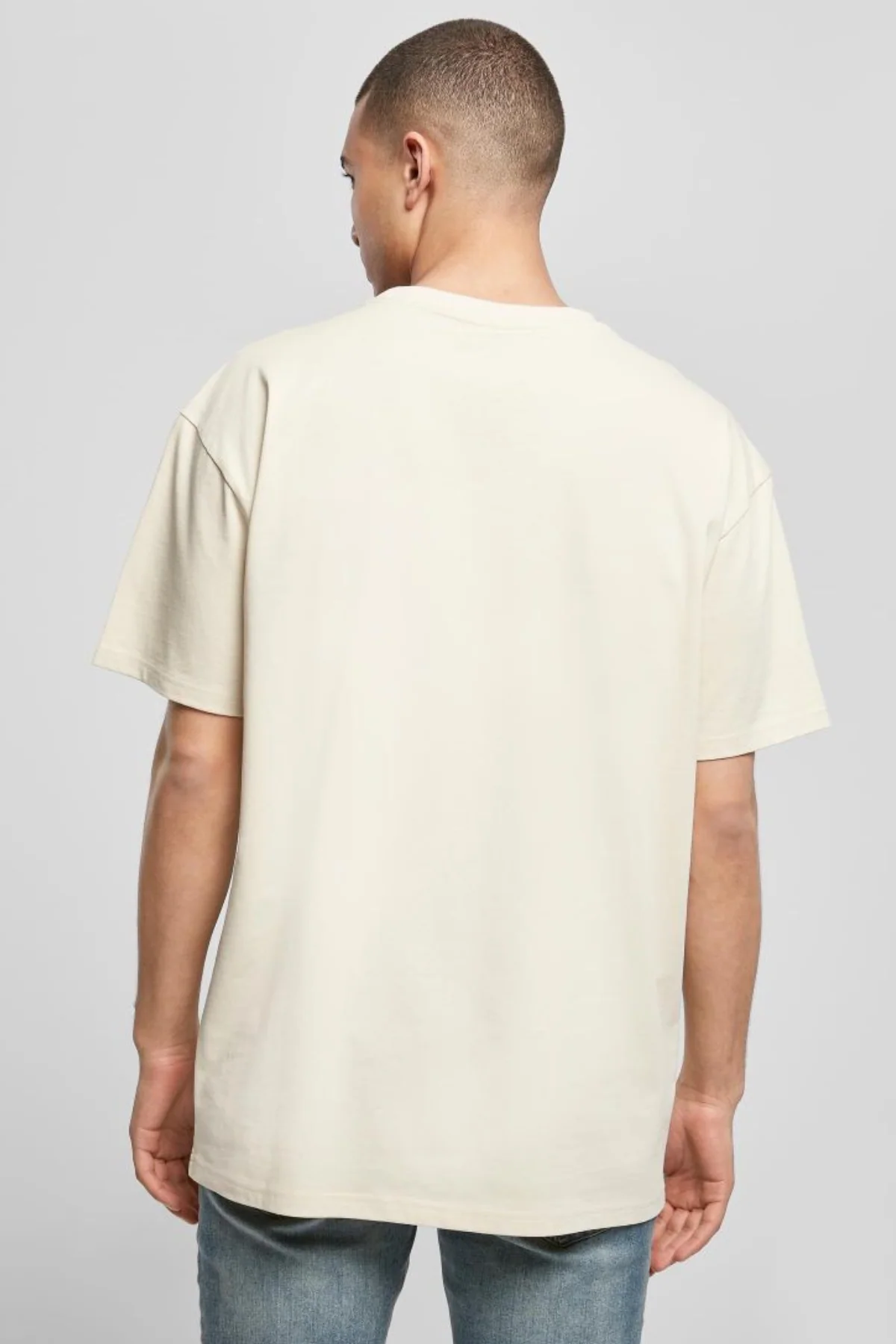 Schwer Oversized T -Shirt - Sand - Image 4
