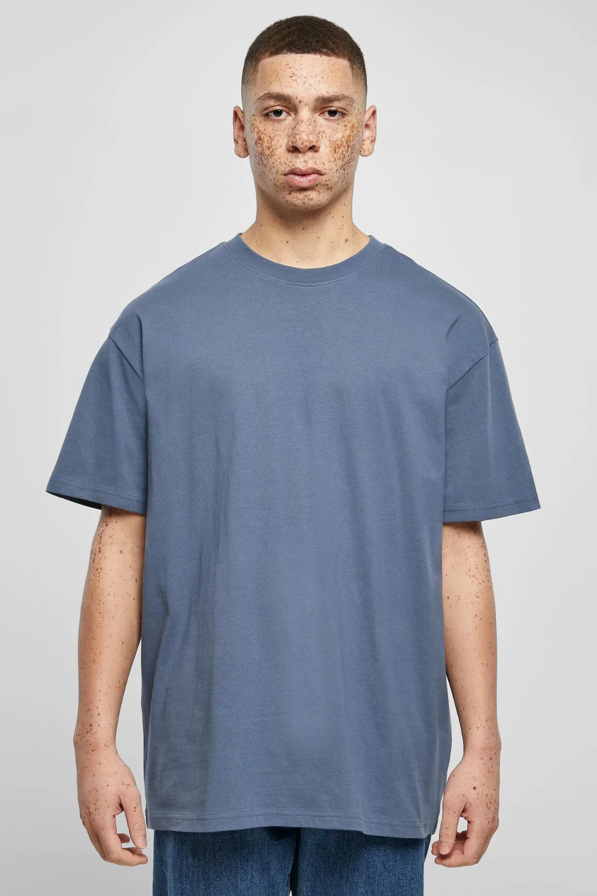 Schwer Oversized T -Shirt - Vintage Blue