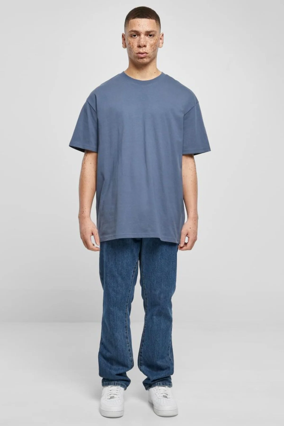 Schwer Oversized T -Shirt - Vintage Blue - Image 2