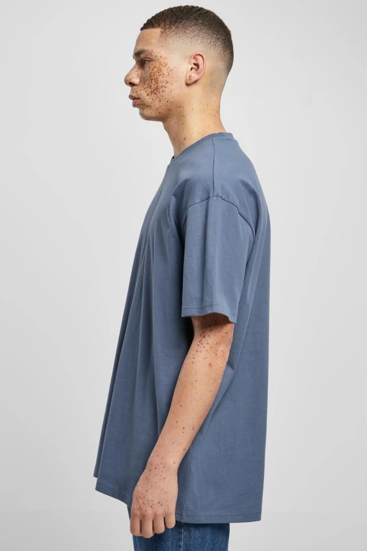 Schwer Oversized T -Shirt - Vintage Blue - Image 3