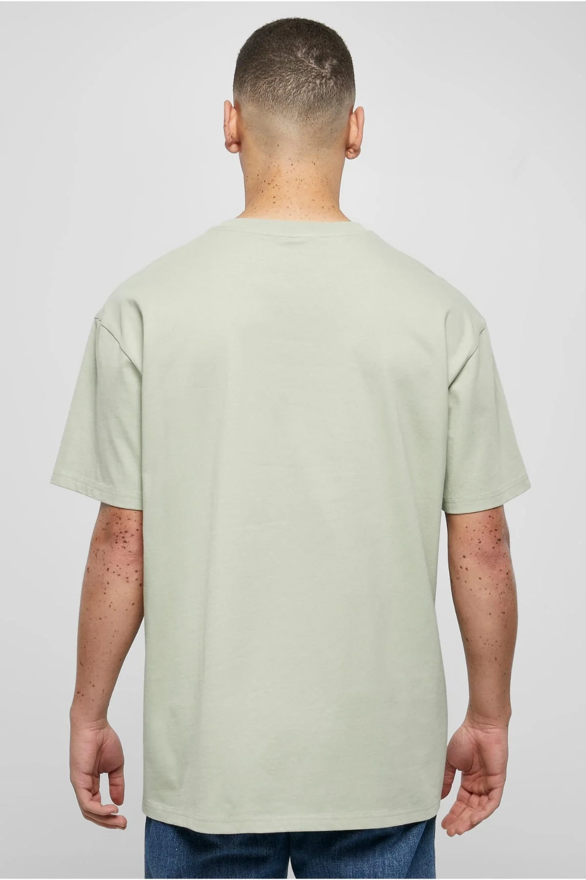 Schwer Oversized T -Shirt - weiche Salvia - Image 2
