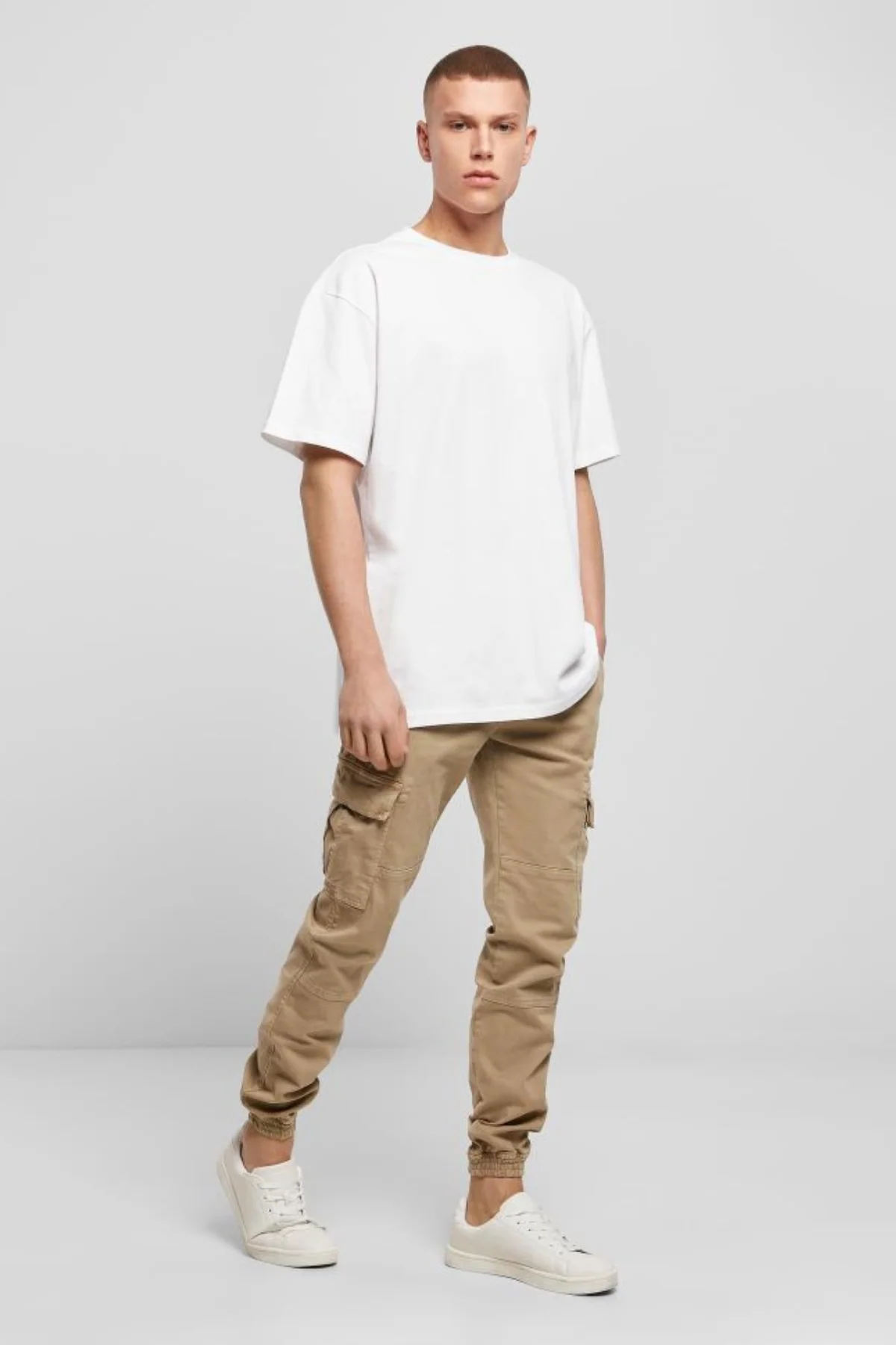 Schwer Oversized T -Shirt - Weiß - Image 2