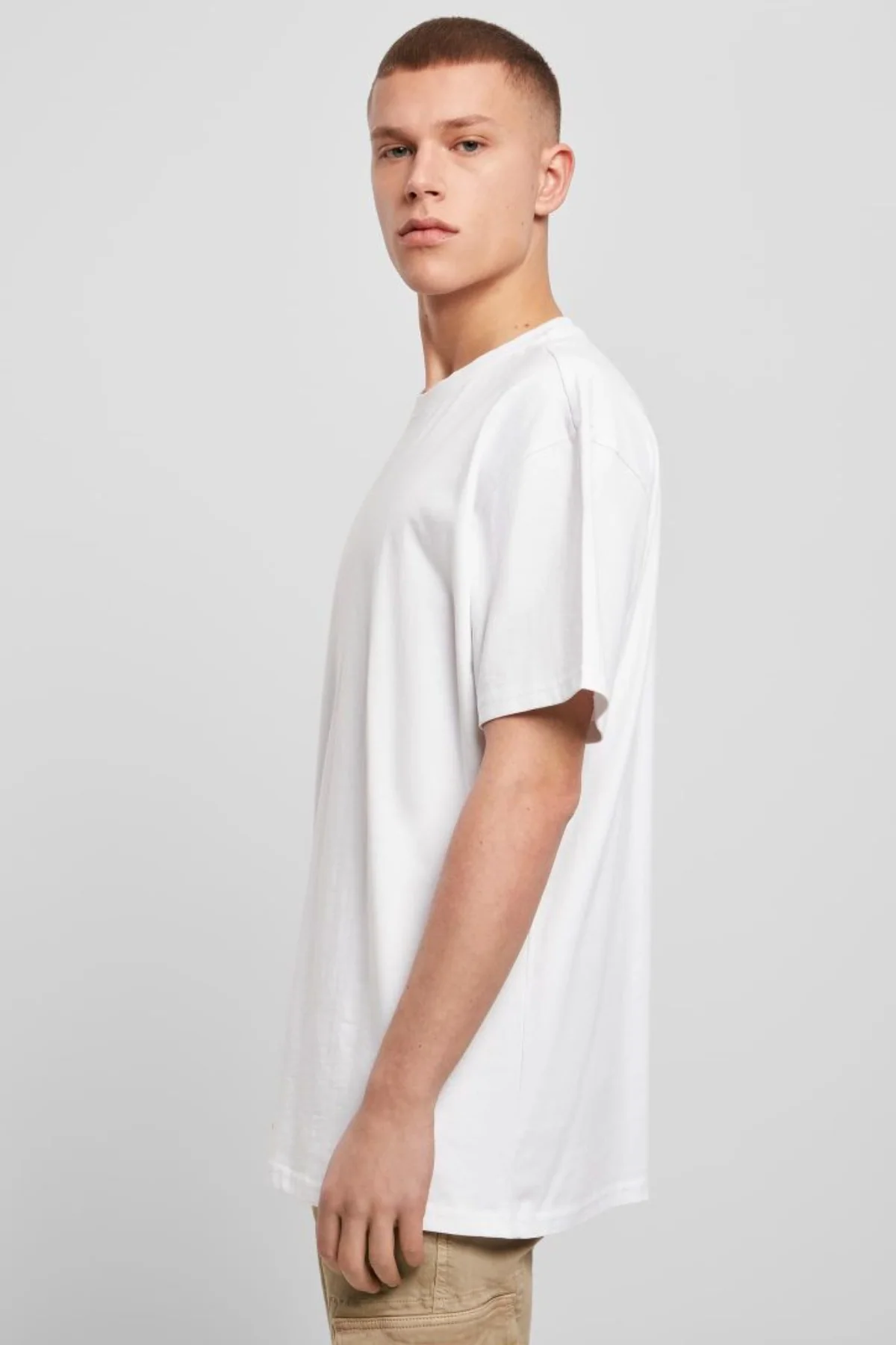Schwer Oversized T -Shirt - Weiß - Image 3