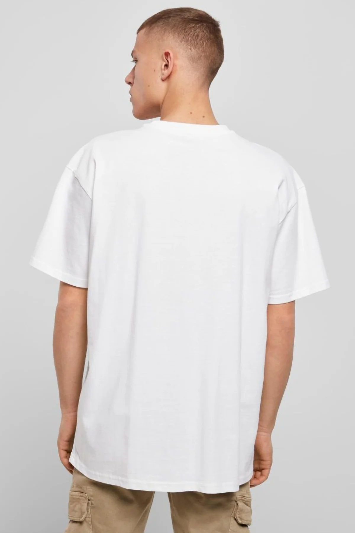 Schwer Oversized T -Shirt - Weiß - Image 4