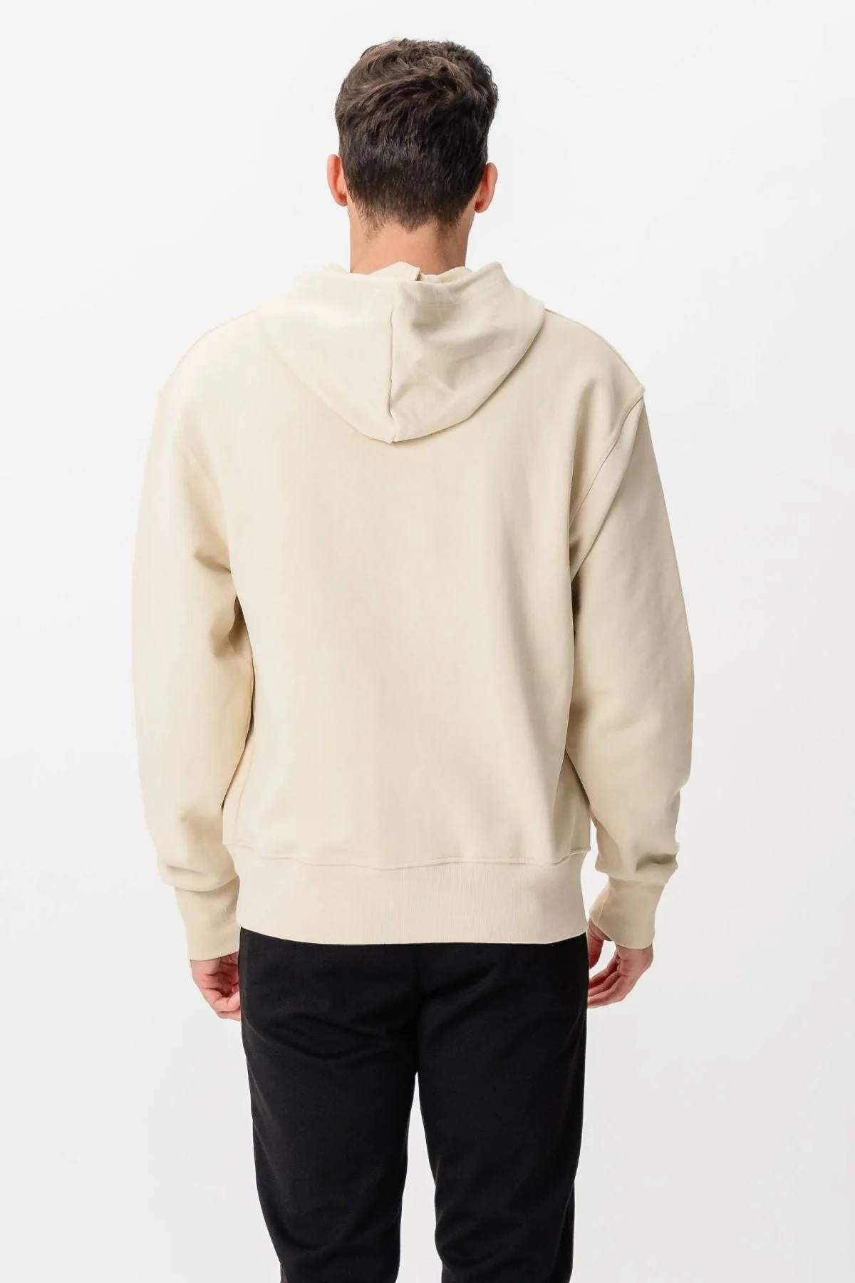 Schwerer Hoodie - Beige - Image 4