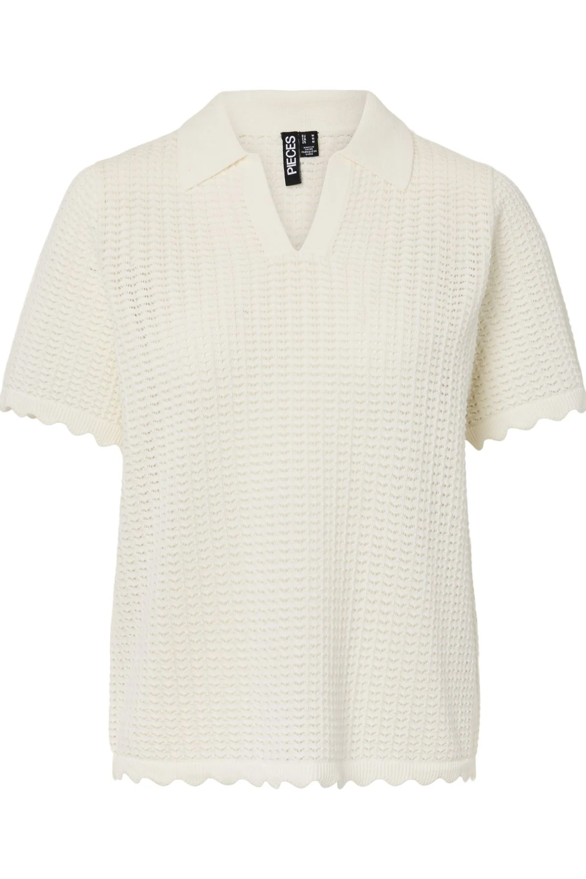 Scout Polo Knit – Cloud Dancer