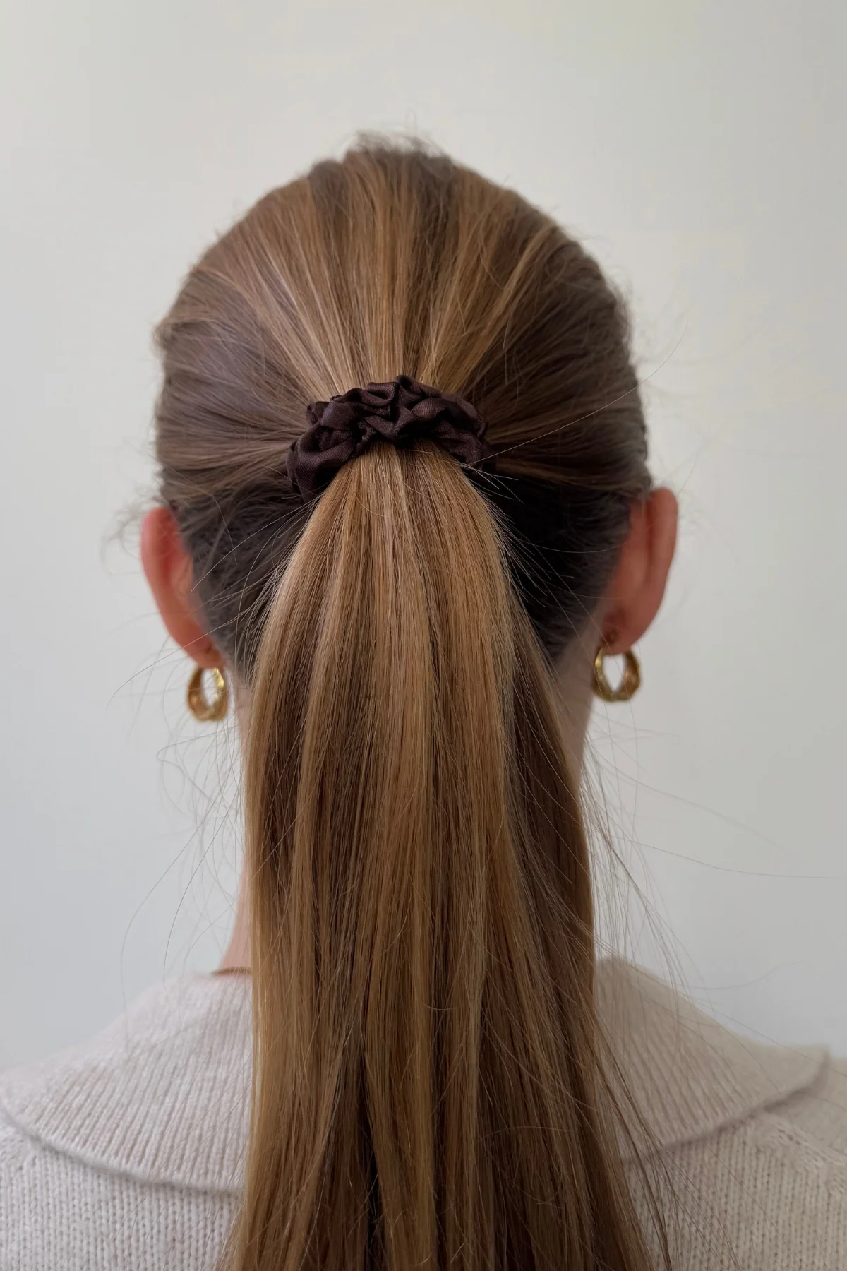 Scrunchie - Kaffee