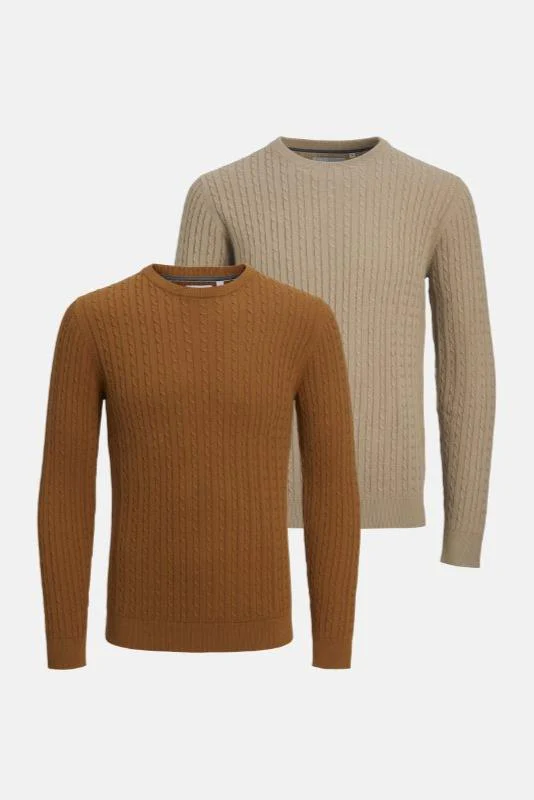 Seilstrick -Crewneck - Paketangebot (2 PCs.)