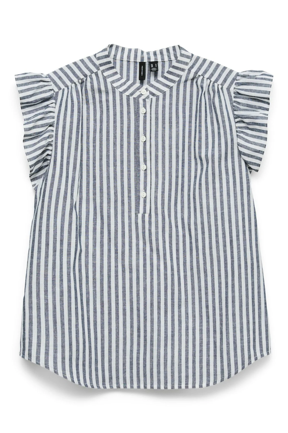 Selma Rüschenoberteil – Marineblauer Blazer – Schneewittchen