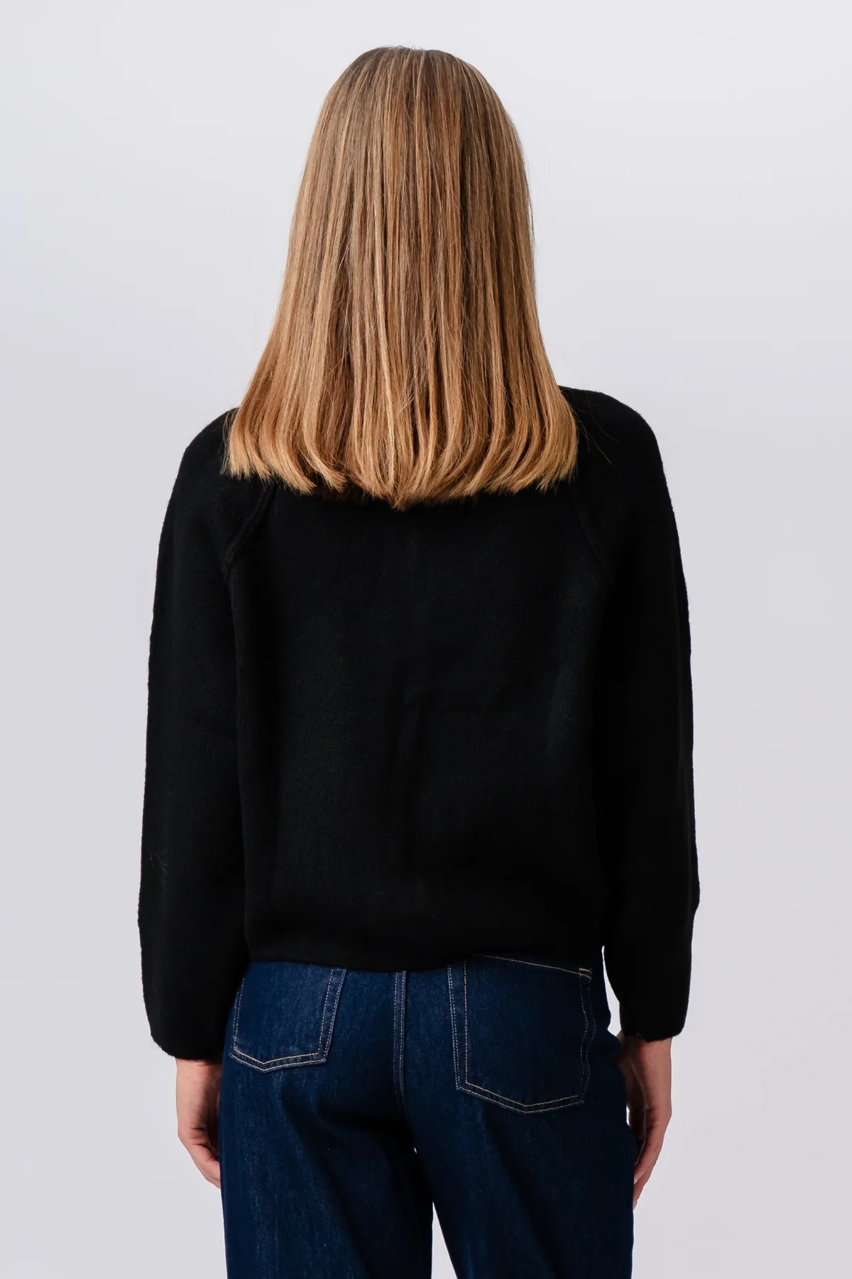 Selma Strickreißverschluss - Schwarz - Image 3