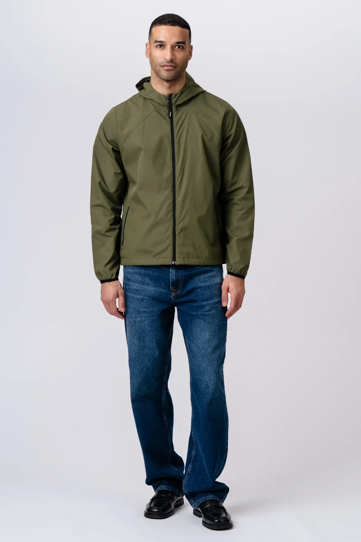 Shell-Jacke – Oliv - Image 2
