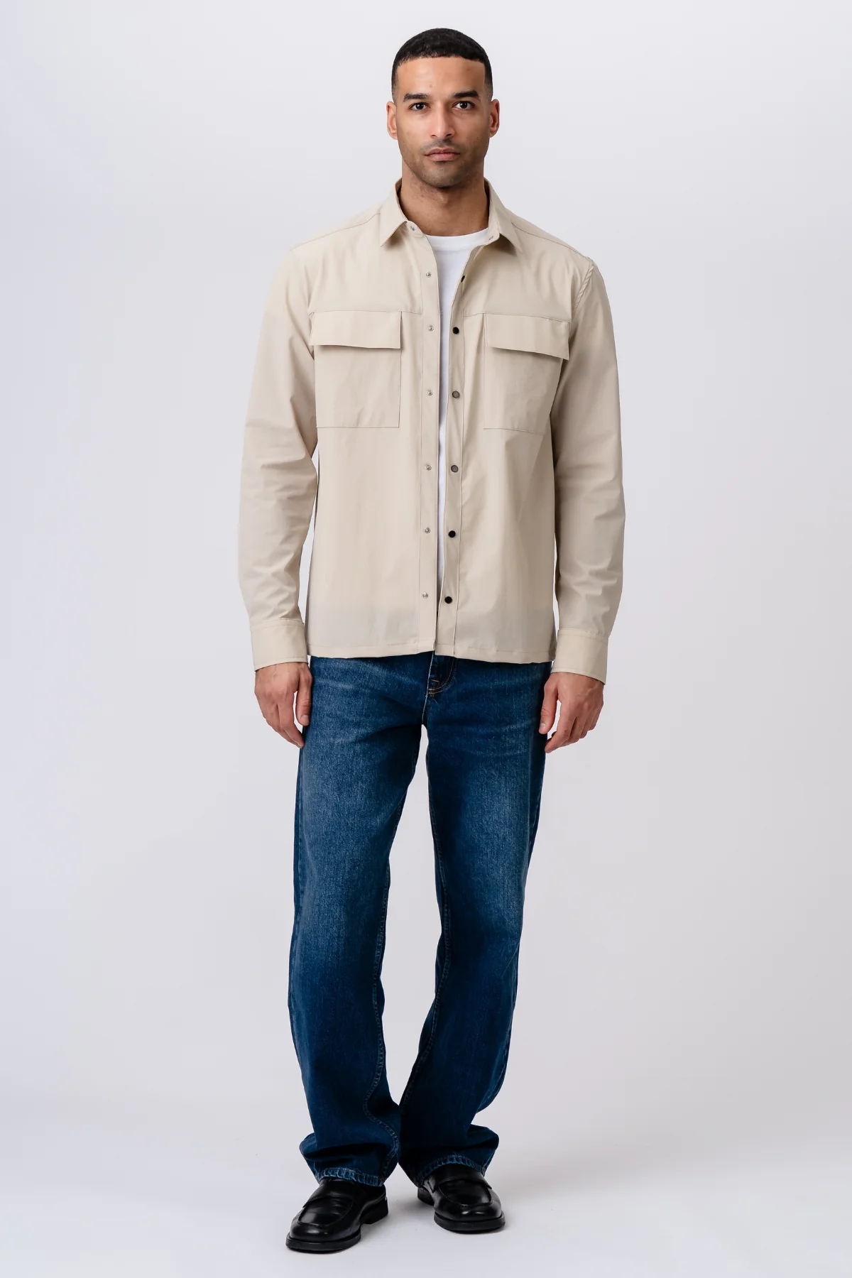 Silas-Overshirt – Beige - Image 2