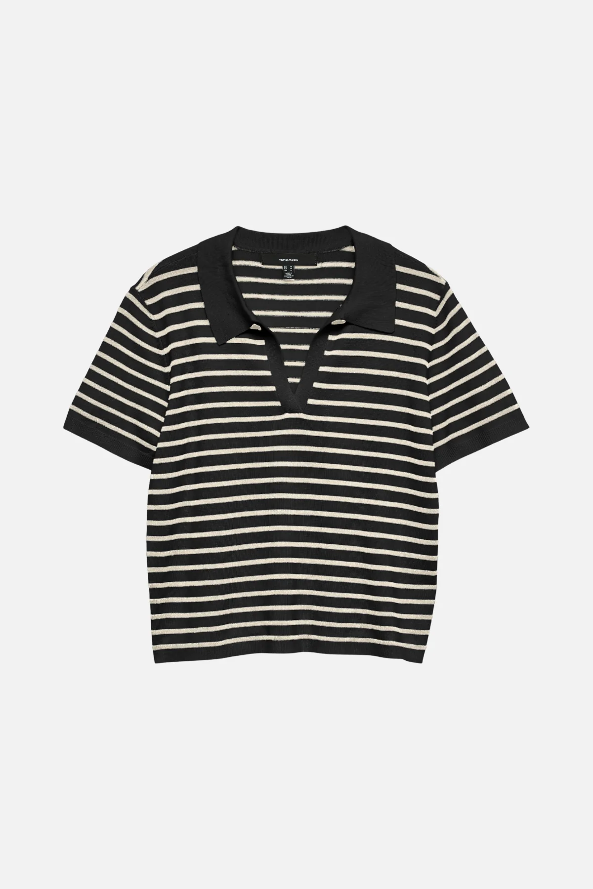 Silje Poloneck Pullover - Schwarz - Image 5