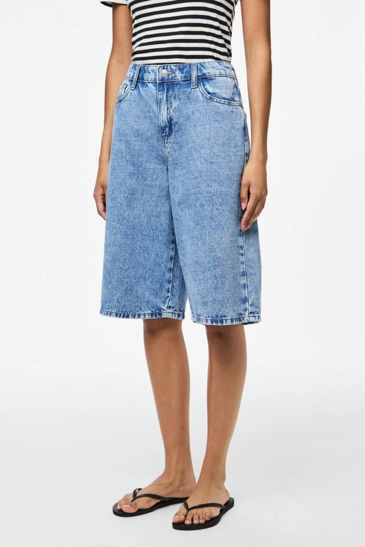 Sky Denim Jorts - mittelblauer Denim