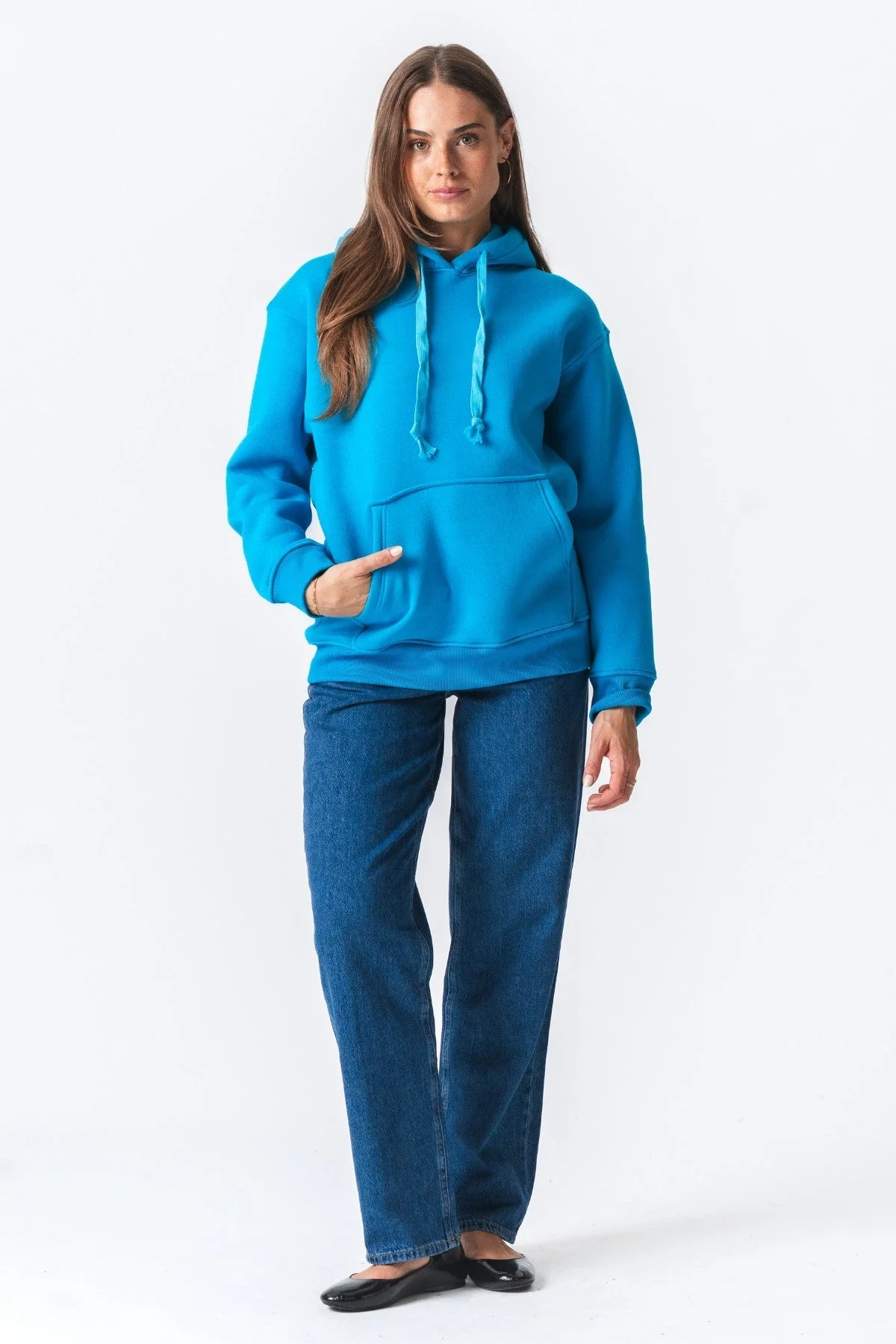 Stella Oversized Hoodie - Blau - Image 2